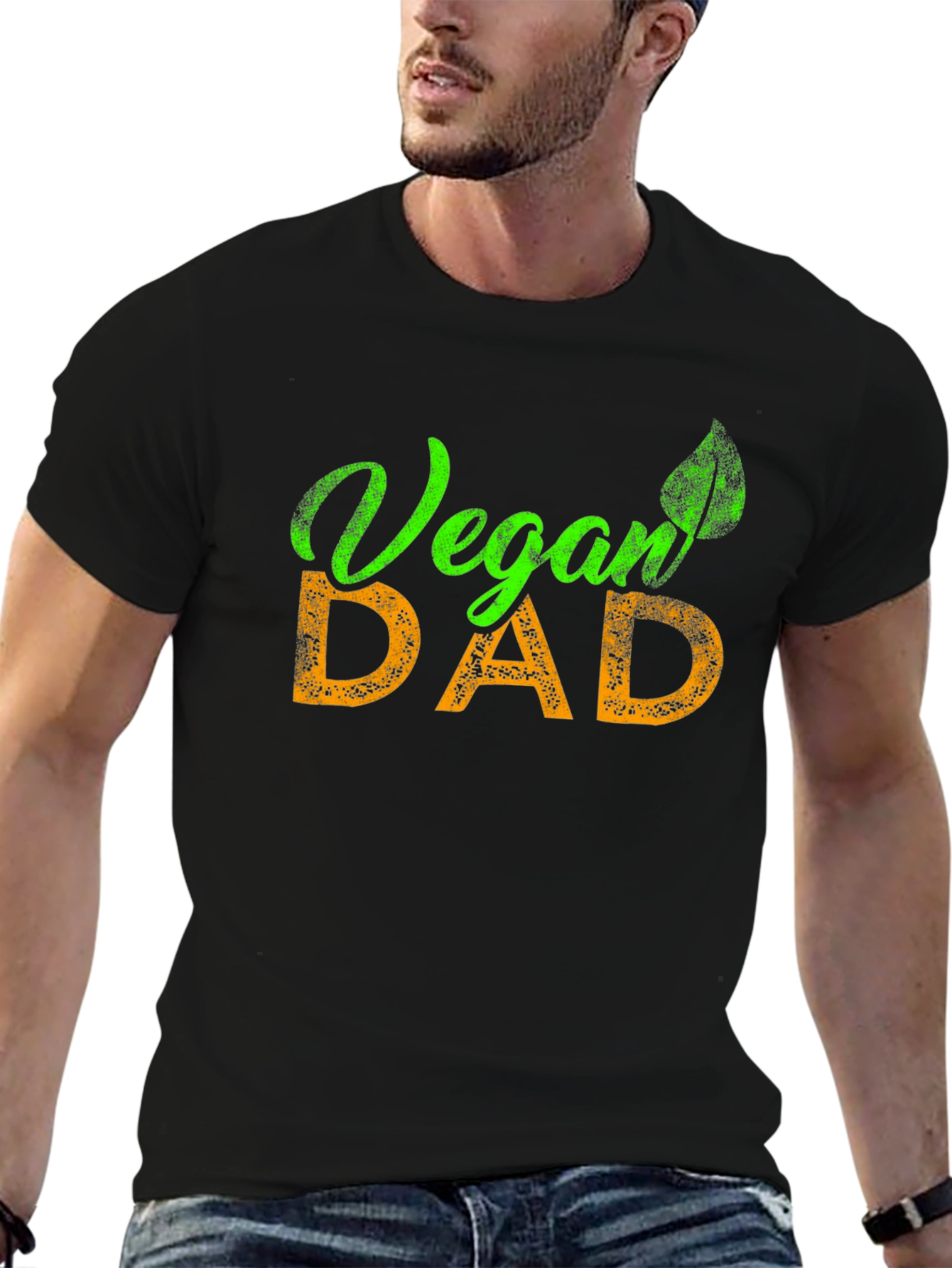 Vegan Dad T-Shirt - Plant Based Fathers Day Tee