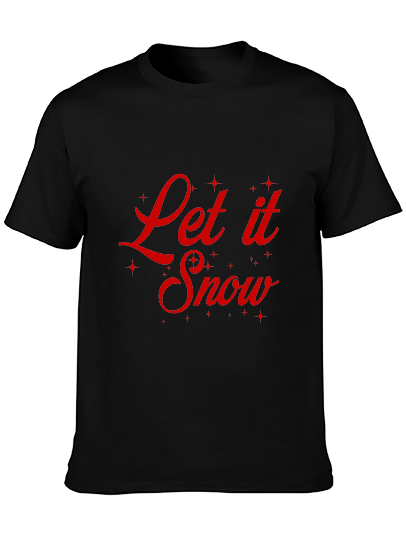 Let It Snow Graphic Tee - Holiday Cheer