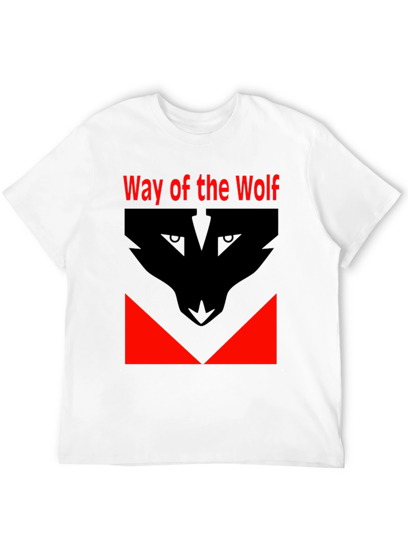 Way of the Wolf Graphic Tee - Black T-Shirt