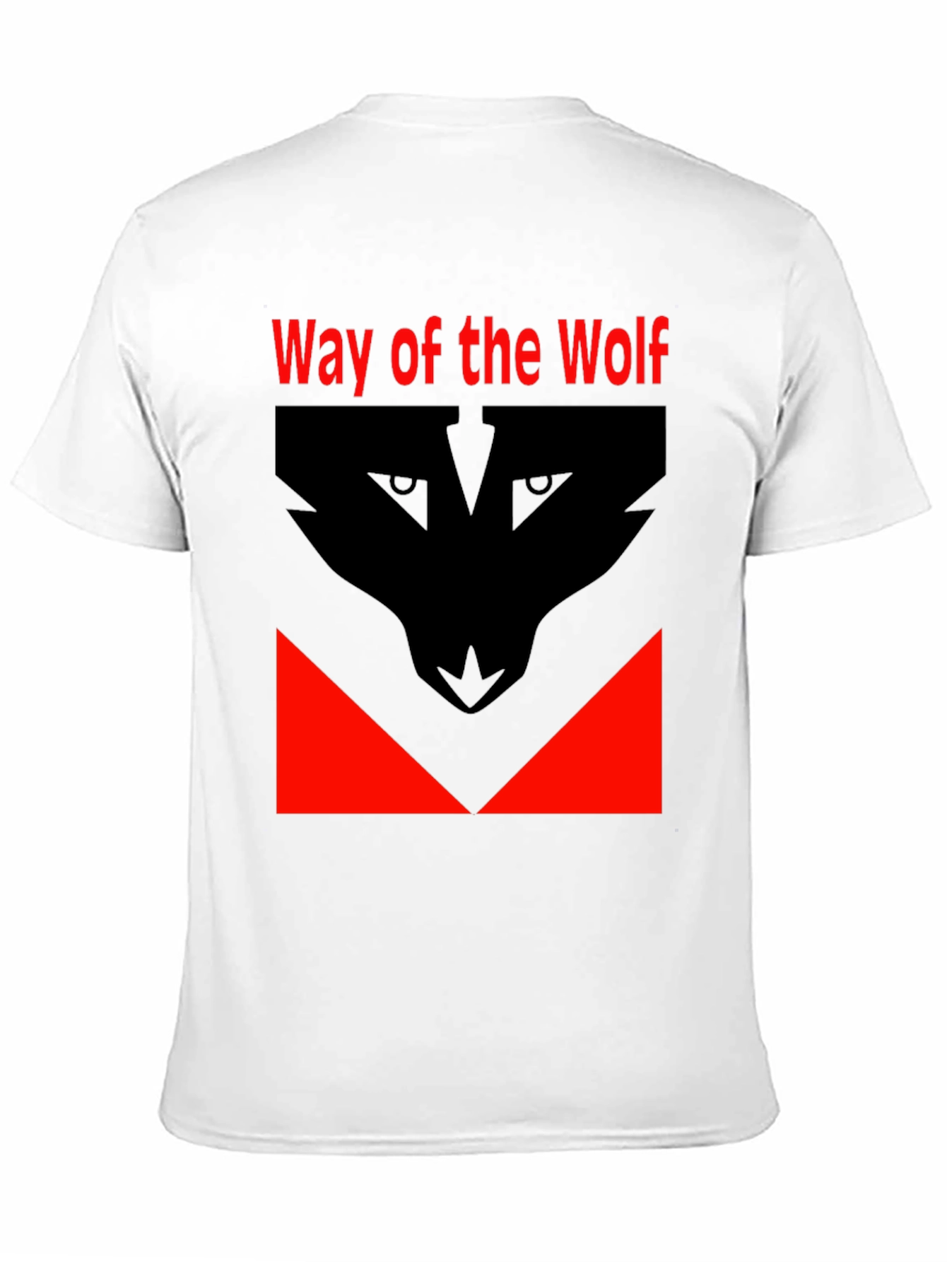 Way of the Wolf Graphic Tee - Black T-Shirt