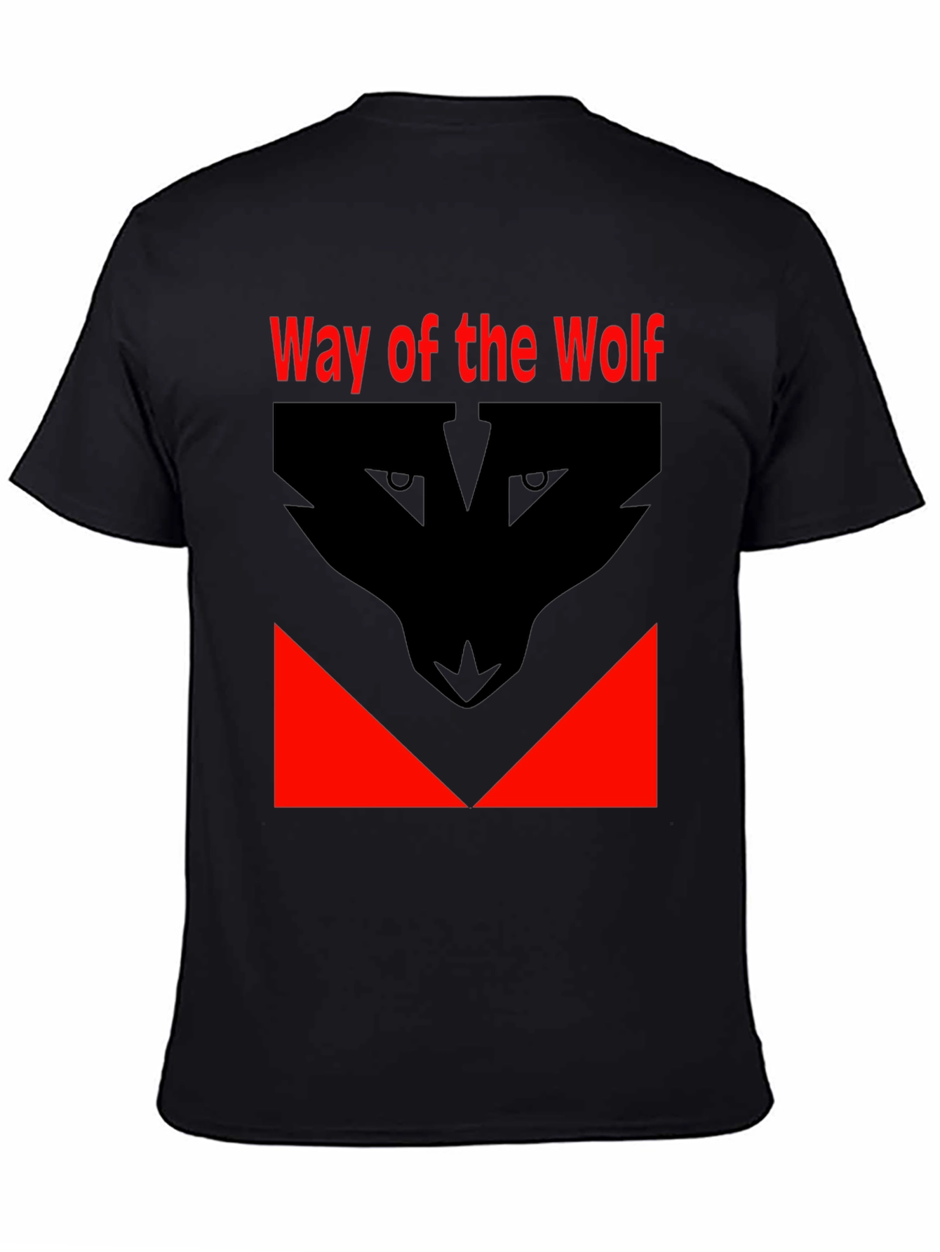 Way of the Wolf Graphic Tee - Black T-Shirt