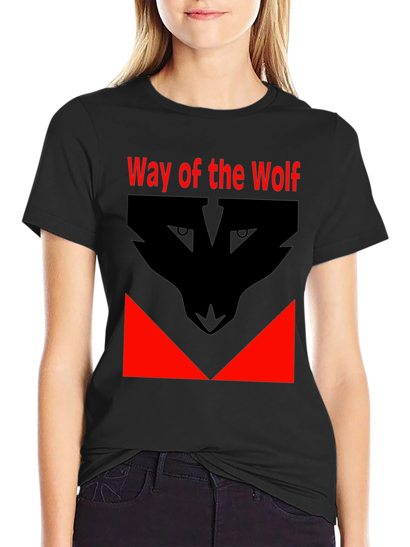 Way of the Wolf Graphic Tee - Black T-Shirt