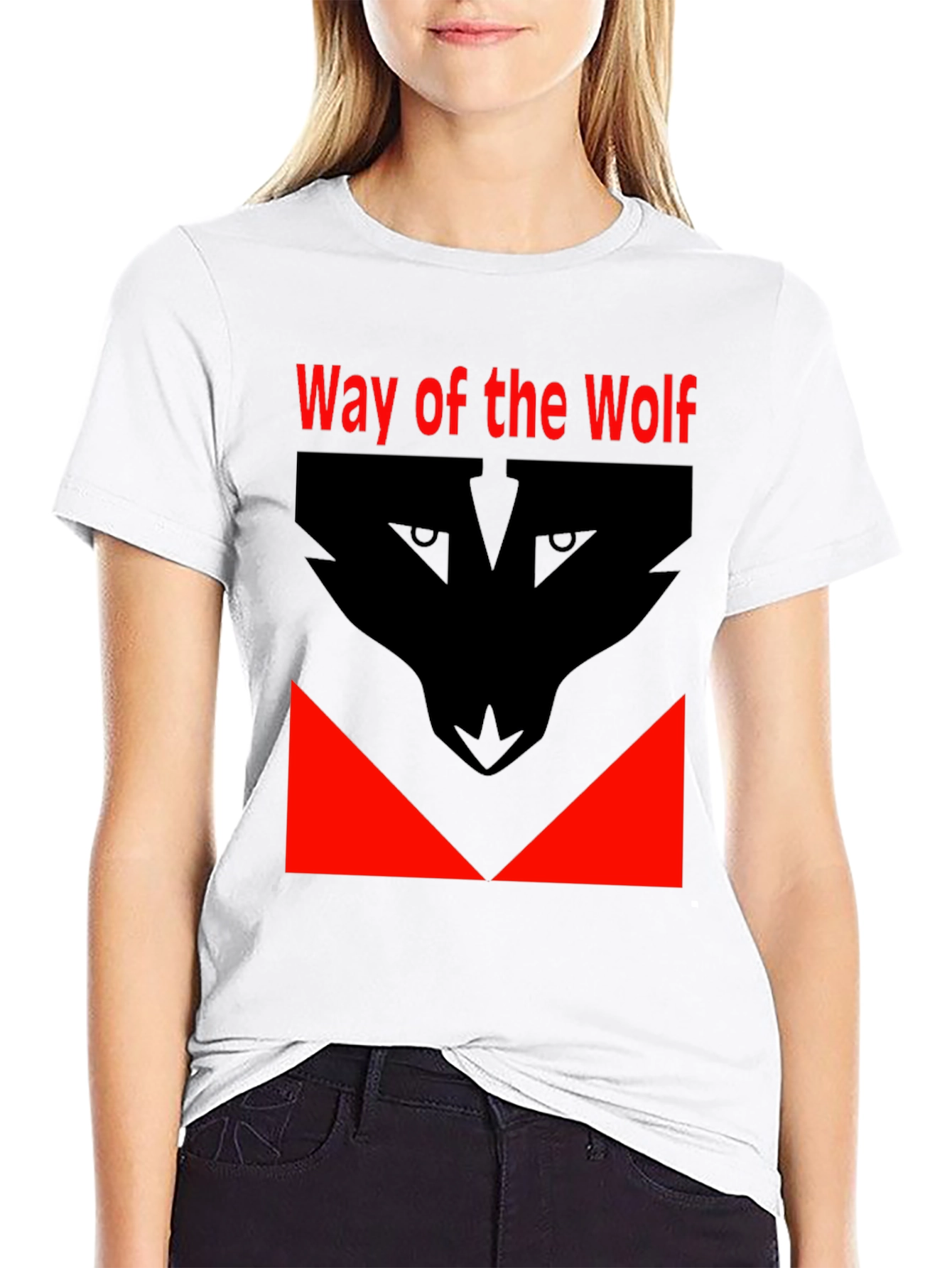 Way of the Wolf Graphic Tee - Black T-Shirt