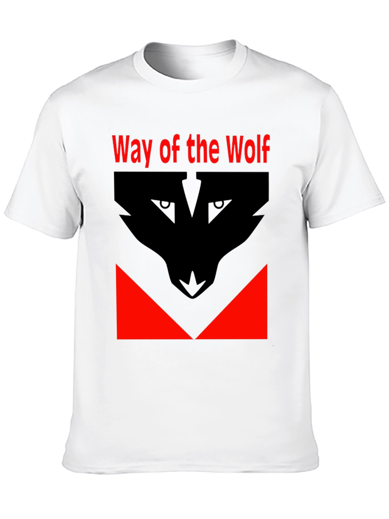 Way of the Wolf Graphic Tee - Black T-Shirt
