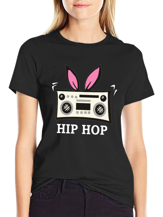 Hip Hop Easter Bunny Graphic Tee