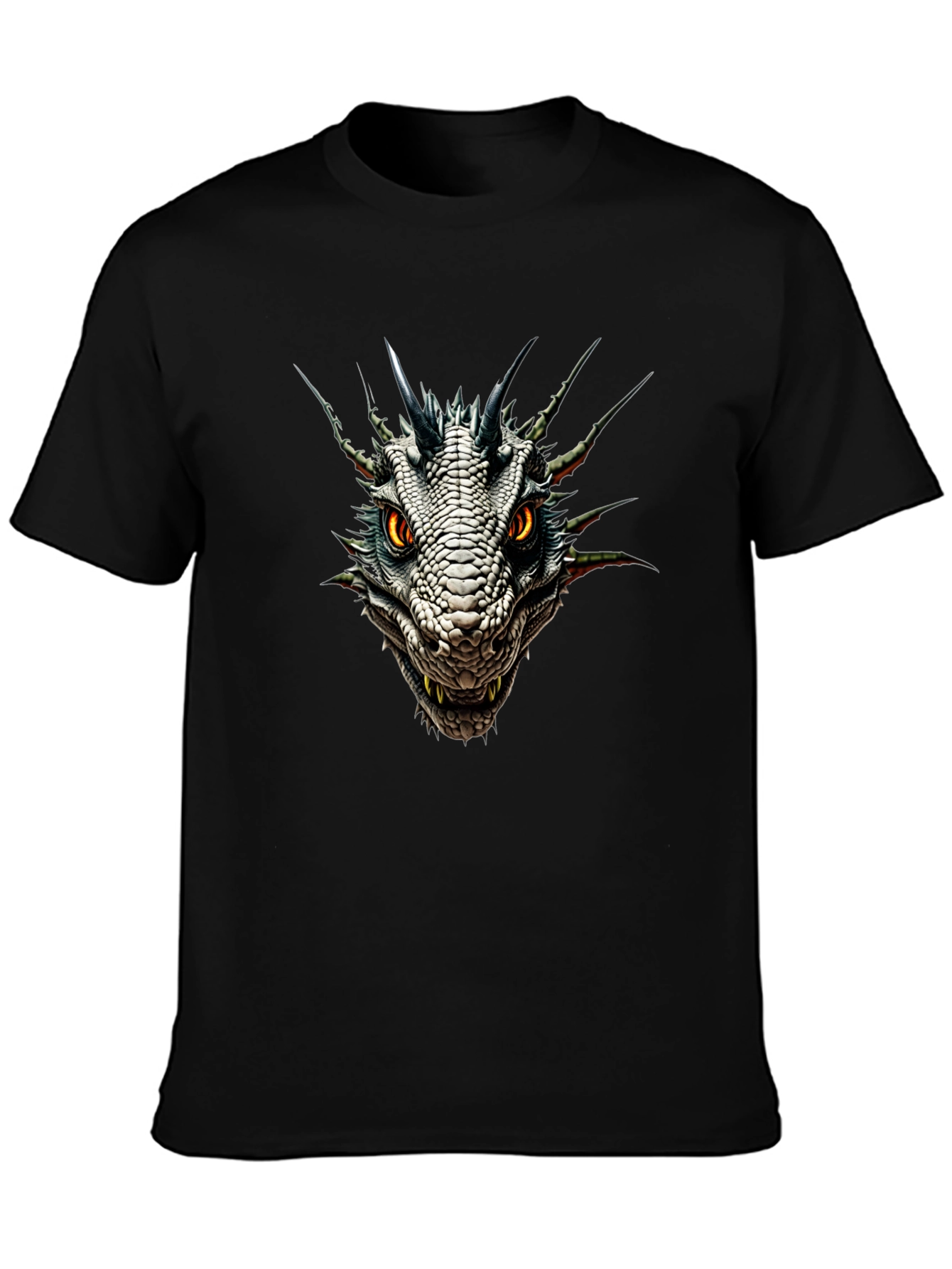 Dragon Head Graphic Tee - Fierce Style