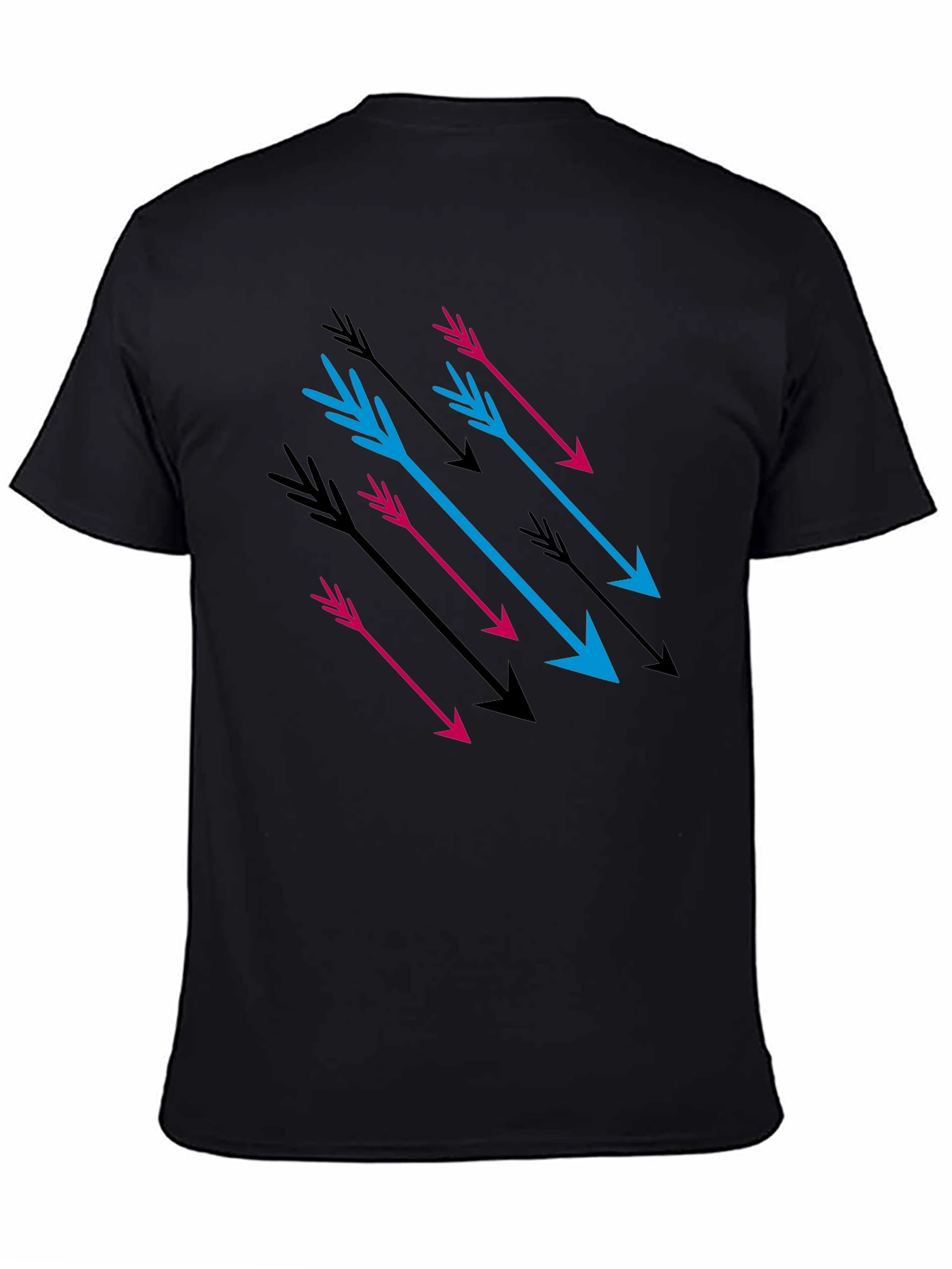 Arrow Graphic Tee - Modern Design Casual Wear