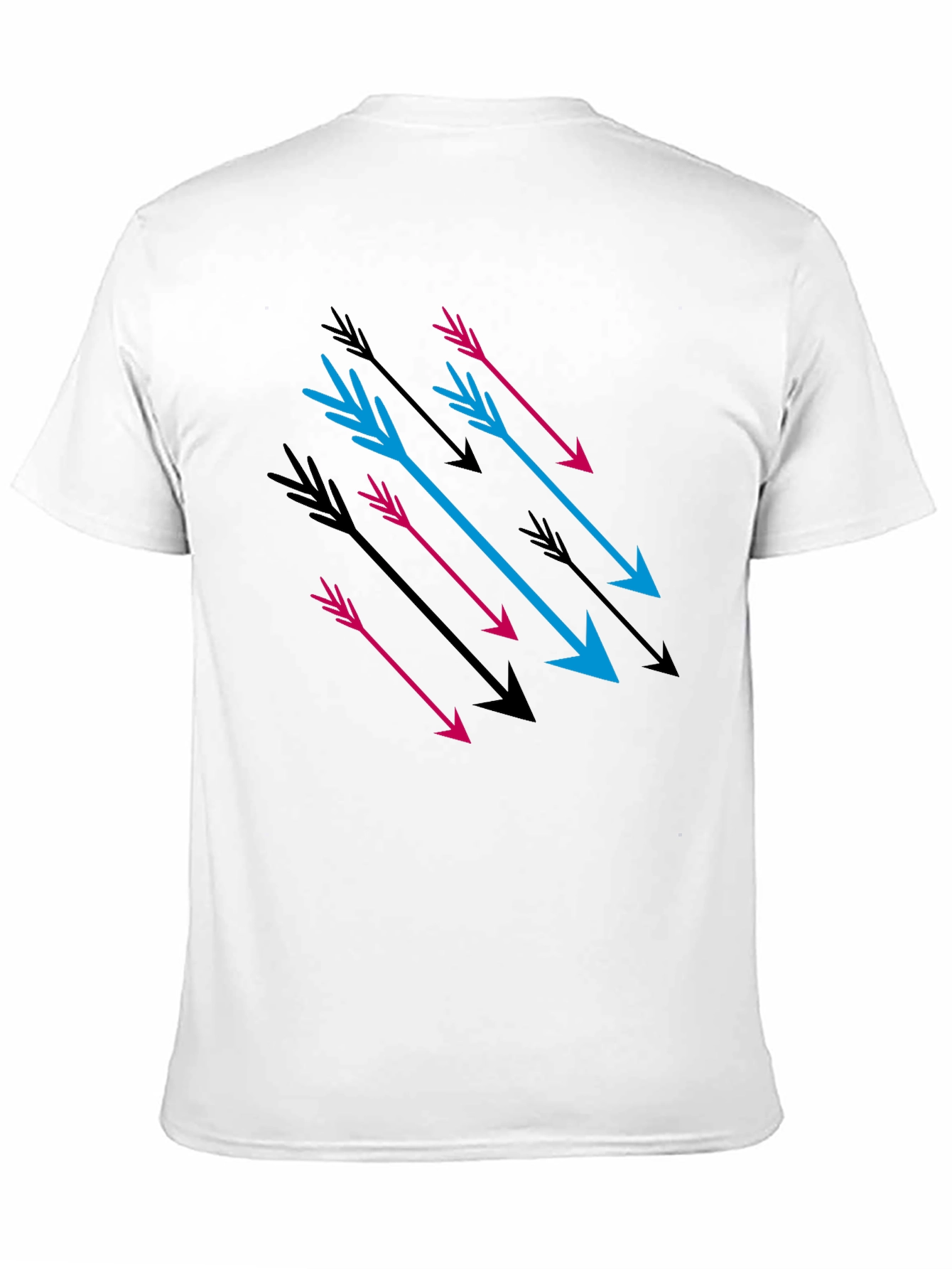 Arrow Graphic Tee - Modern Design Casual Wear