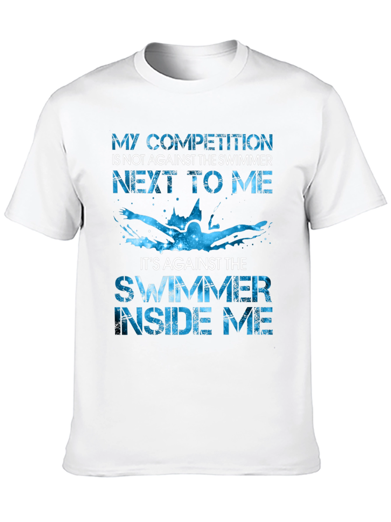 Swimmer Competition Graphic Tee