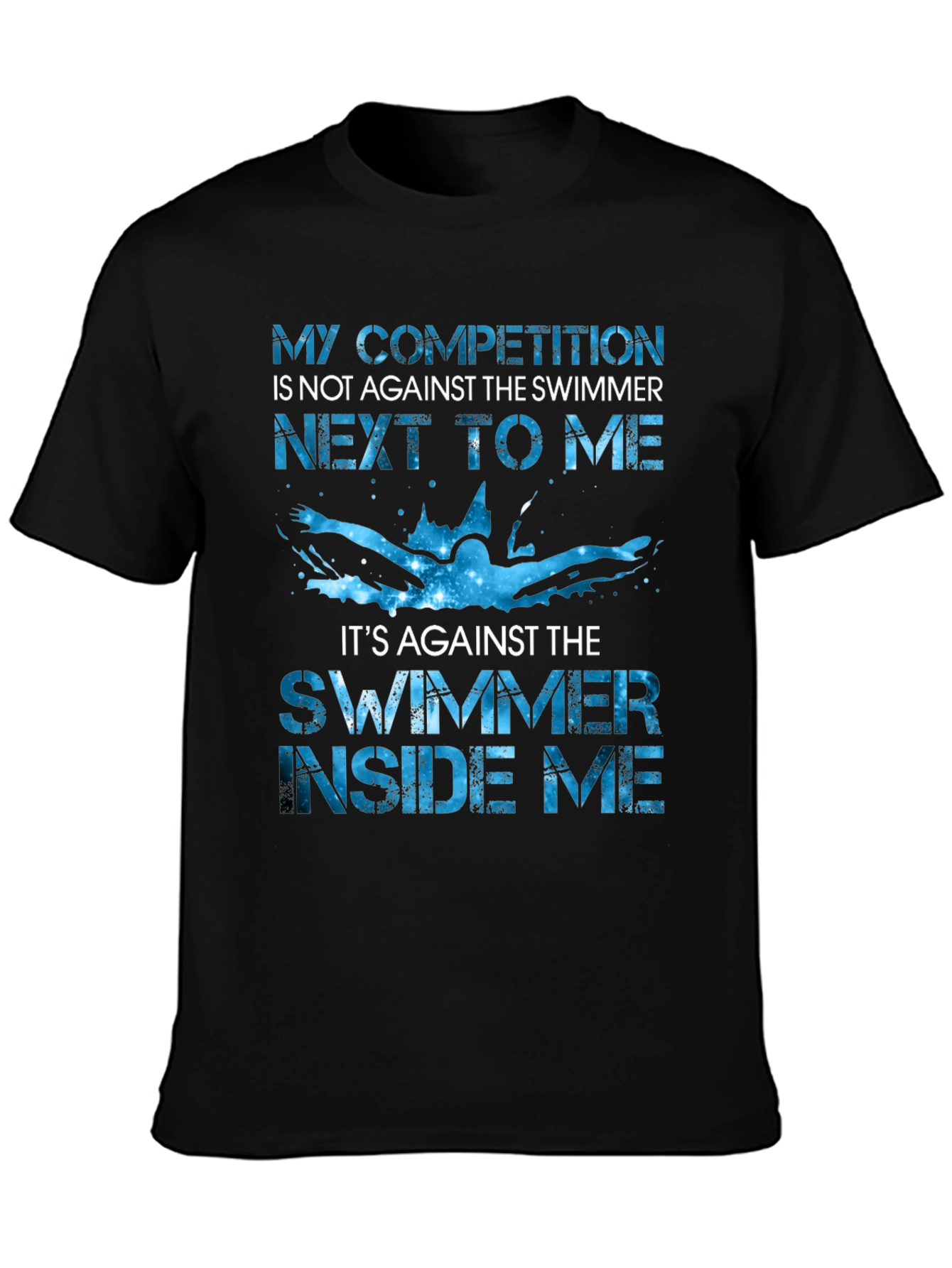 Swimmer Competition Graphic Tee