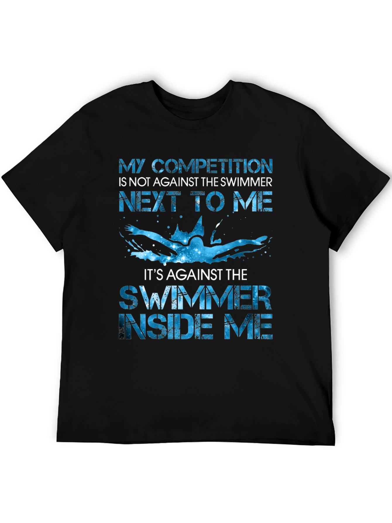 Swimmer Competition Graphic Tee