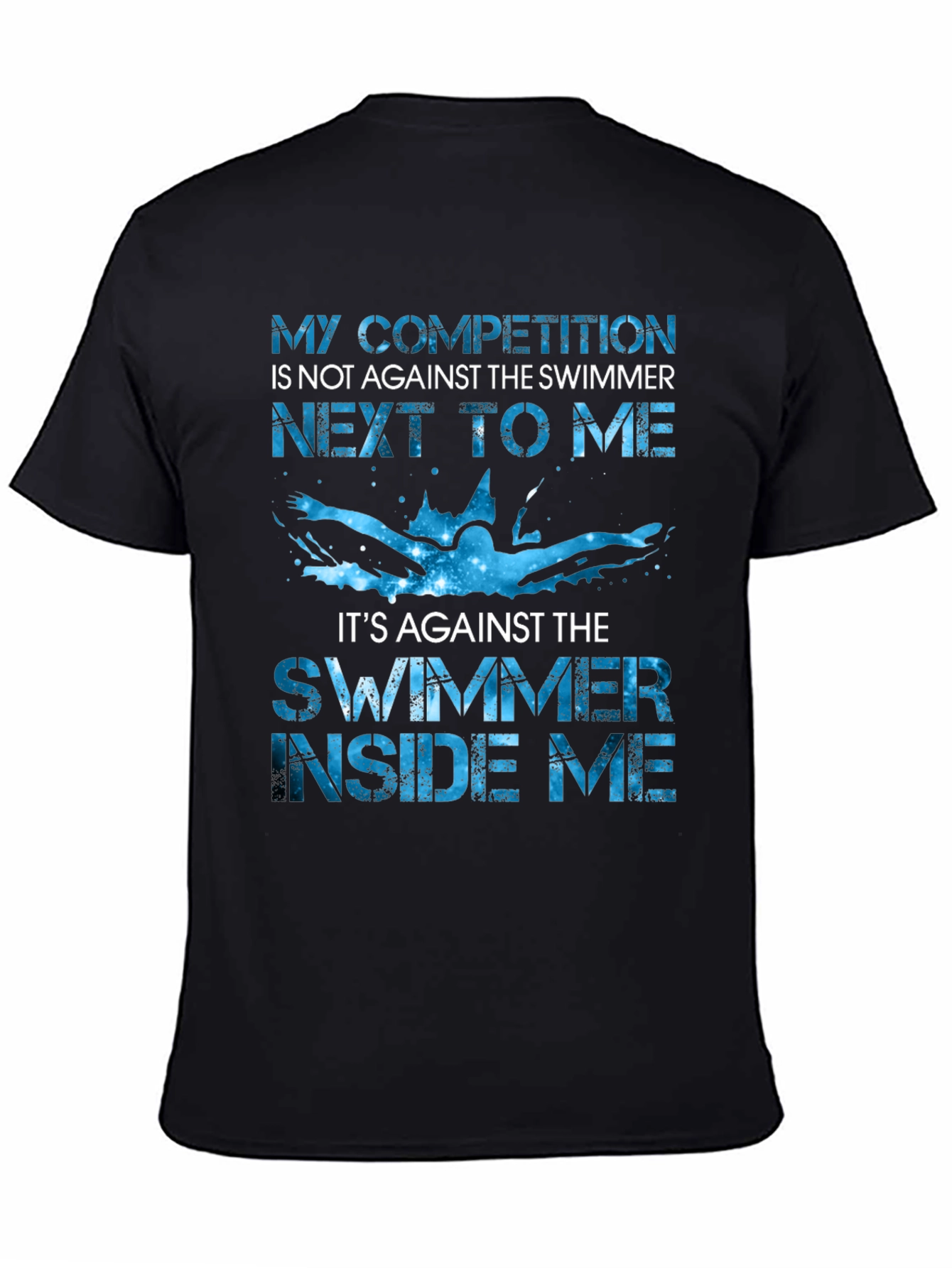 Swimmer Competition Graphic Tee