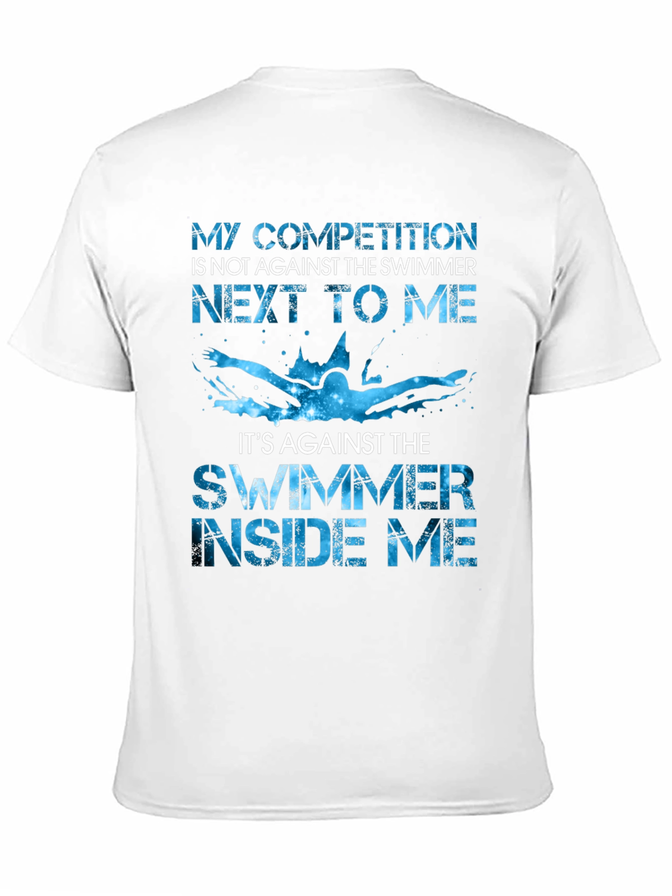 Swimmer Competition Graphic Tee