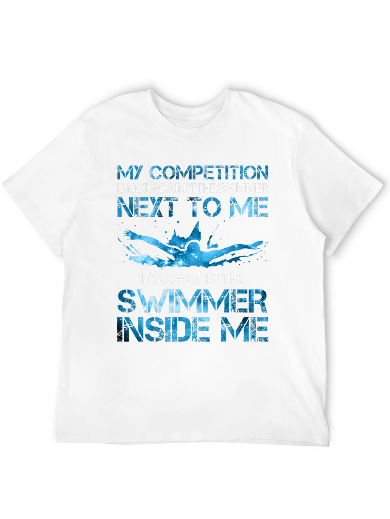Swimmer Competition Graphic Tee