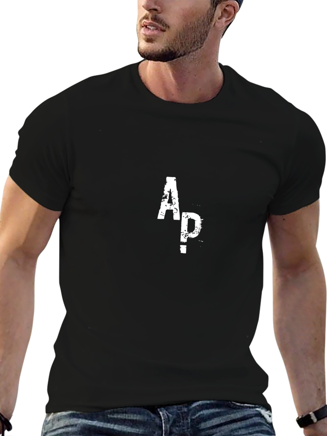 AP Question Black T-Shirt