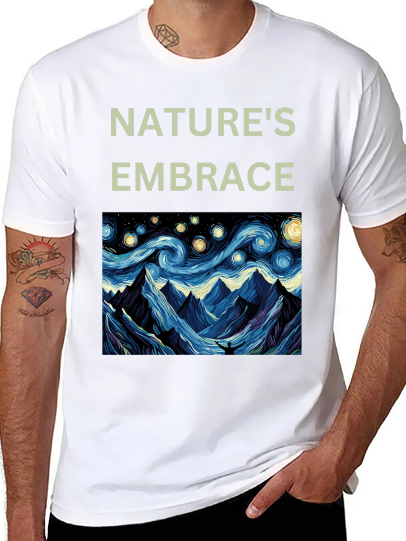 Natures Embrace Graphic T-Shirt