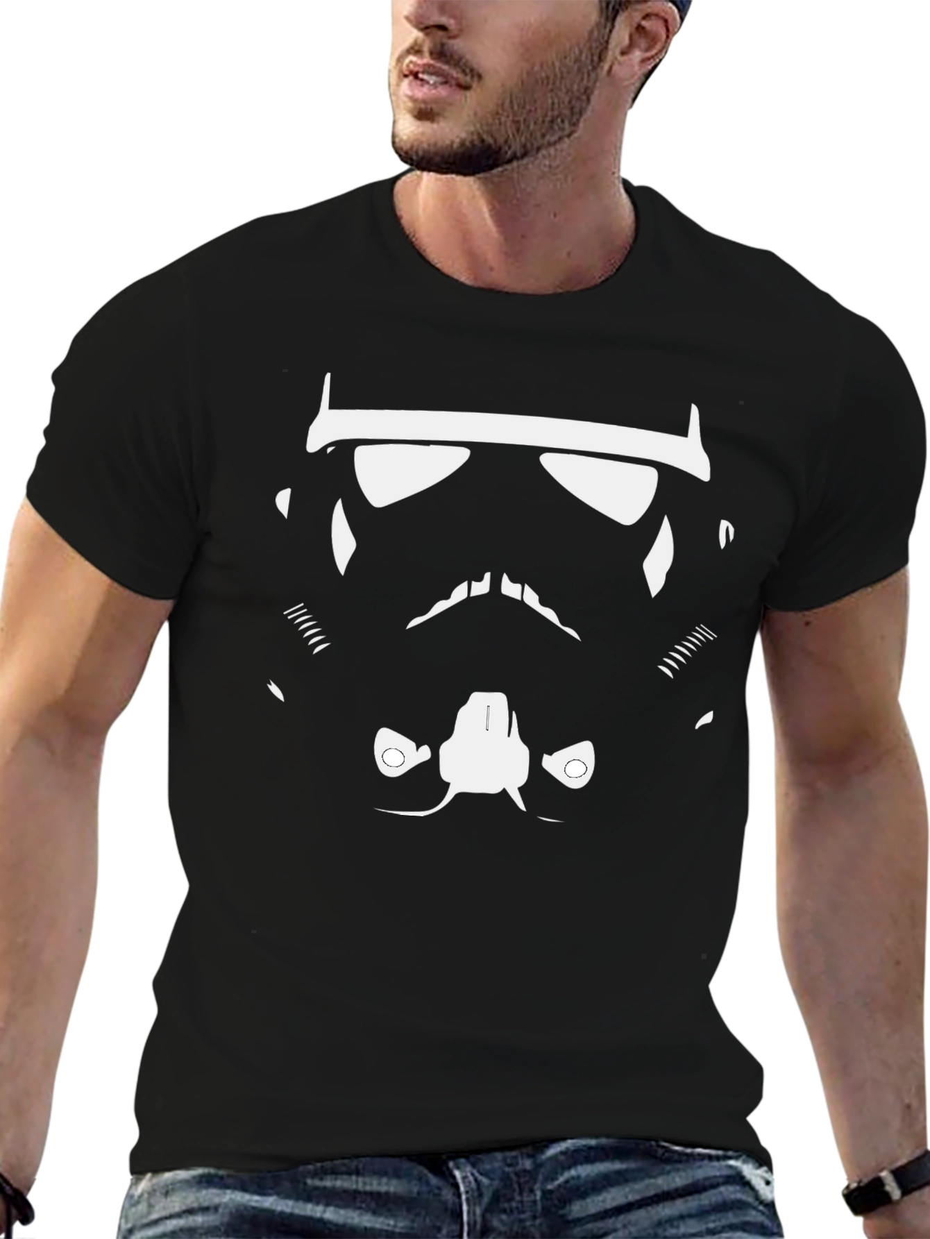 Stormtrooper Graphic Tee - Black Star Wars Shirt