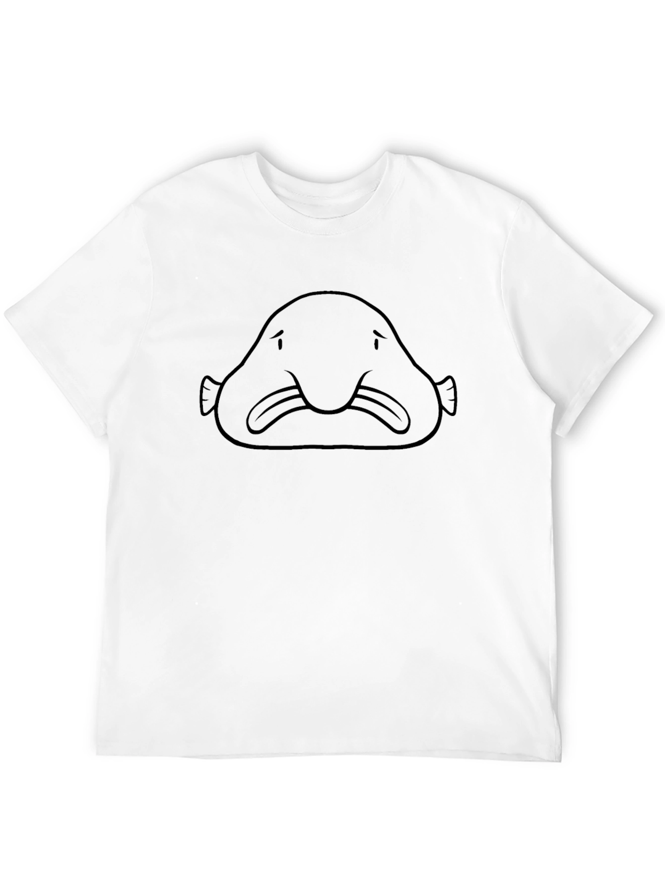 Blobfish Graphic T-Shirt - Funny Deep Sea Creature Tee