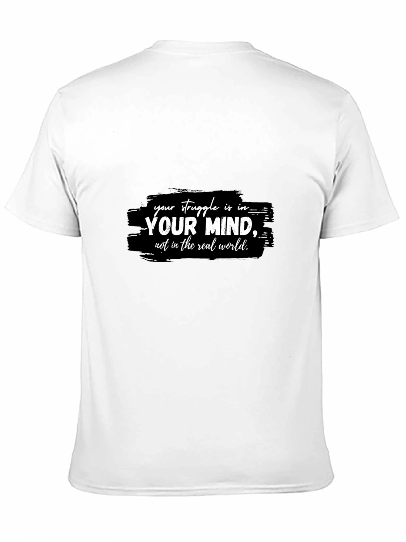 Mind Over Matter T-Shirt: Motivational Black Tee