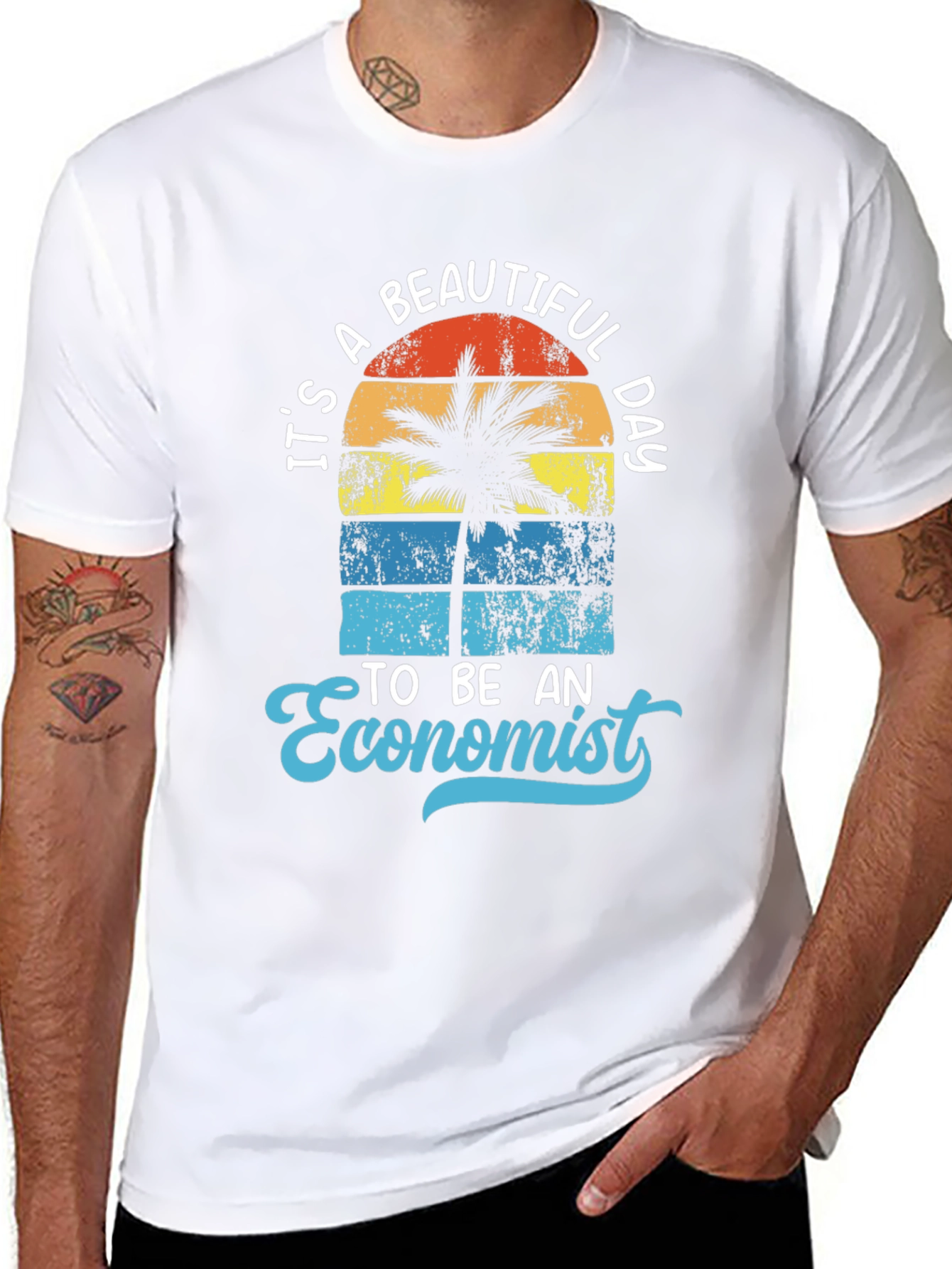 Its a Beautiful Day to be an Economist T-Shirt