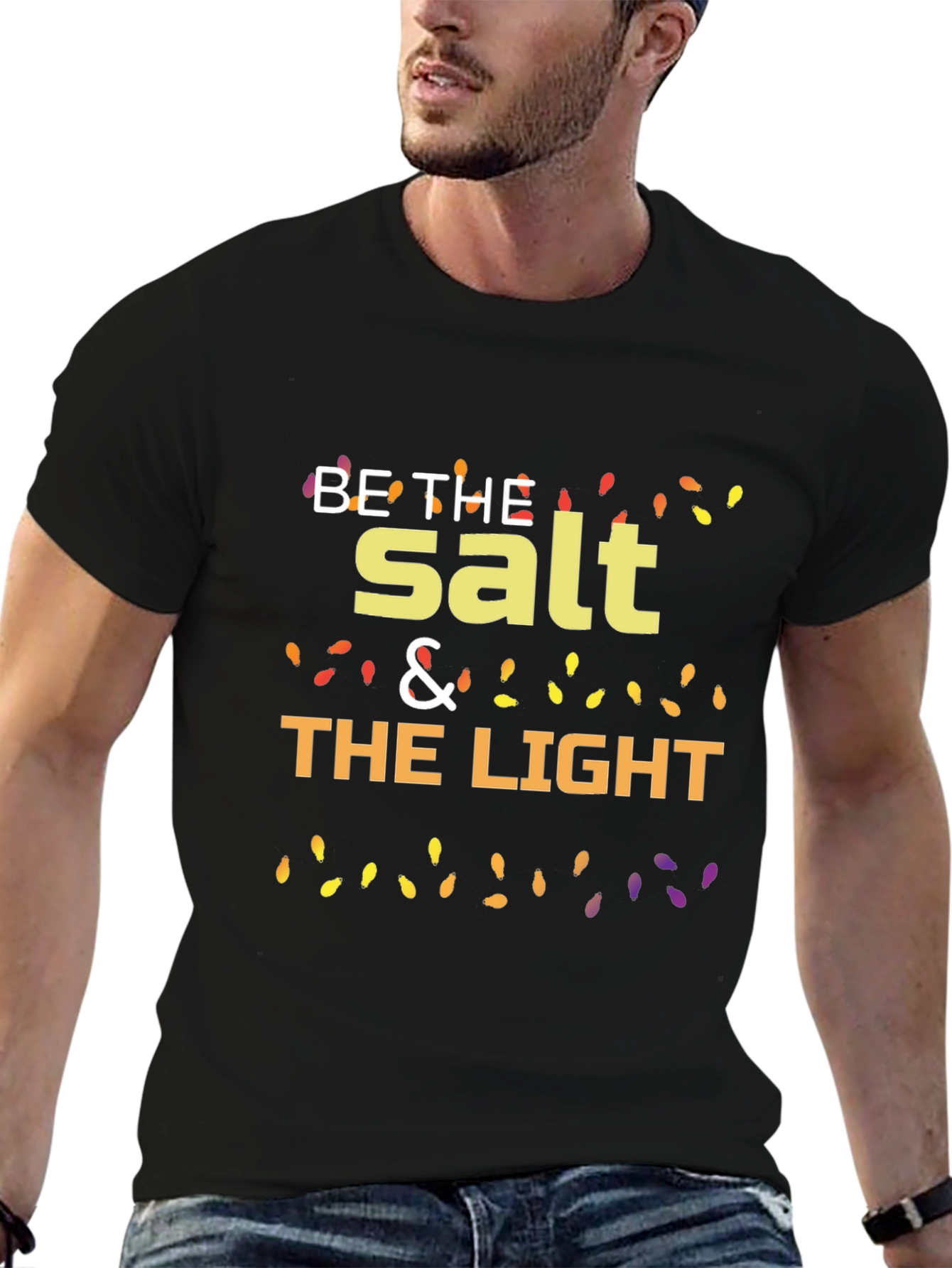 Be The Salt & Light Graphic Tee - Black
