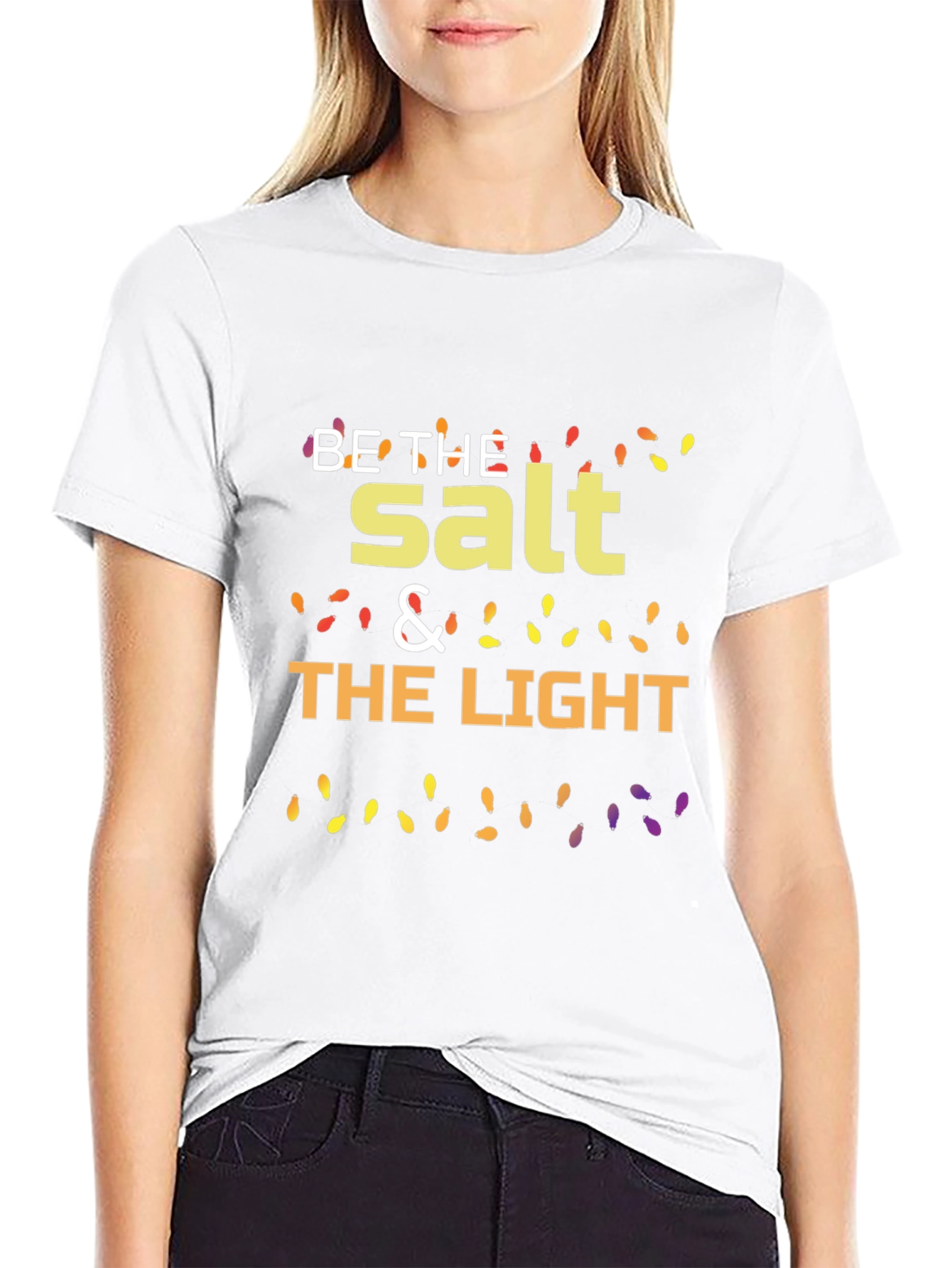 Be The Salt & Light Graphic Tee - Black