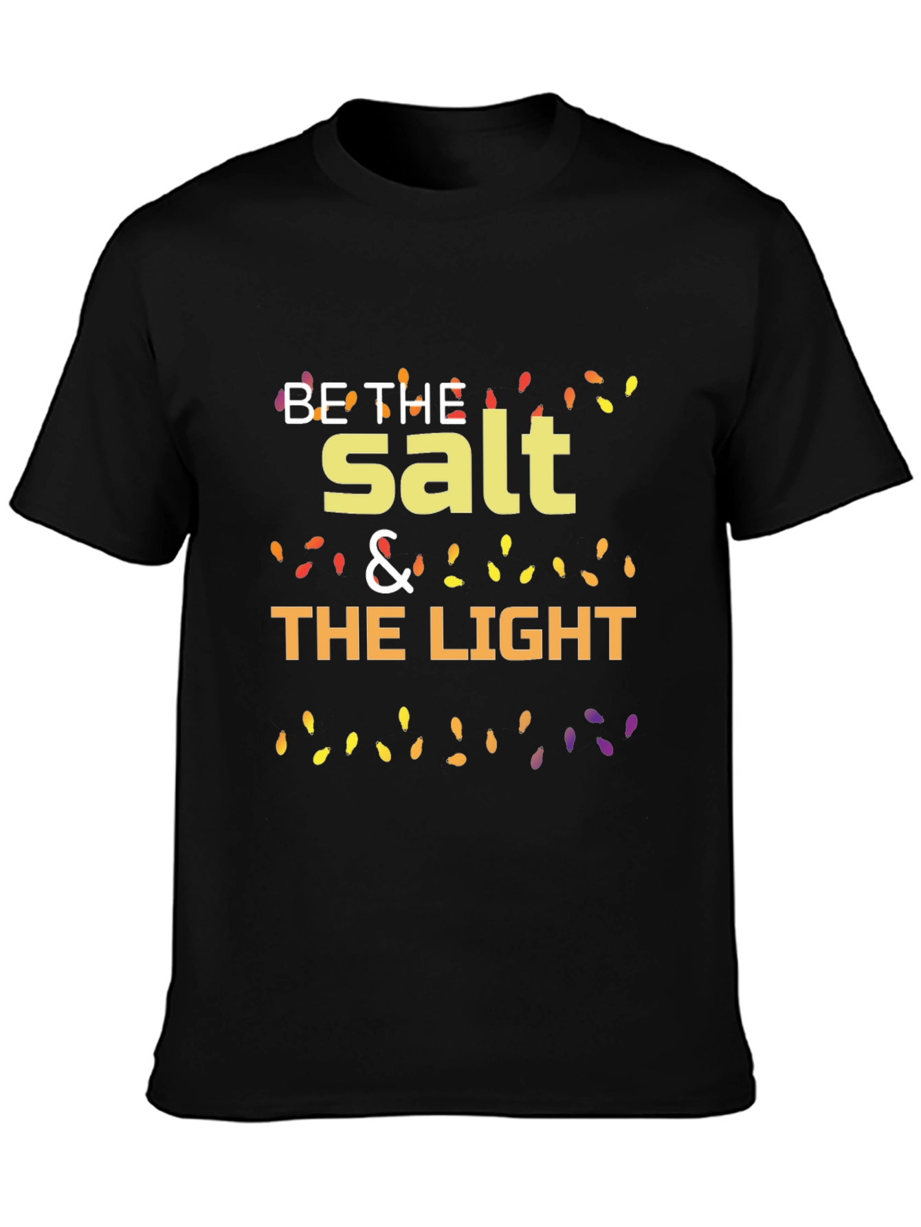 Be The Salt & Light Graphic Tee - Black