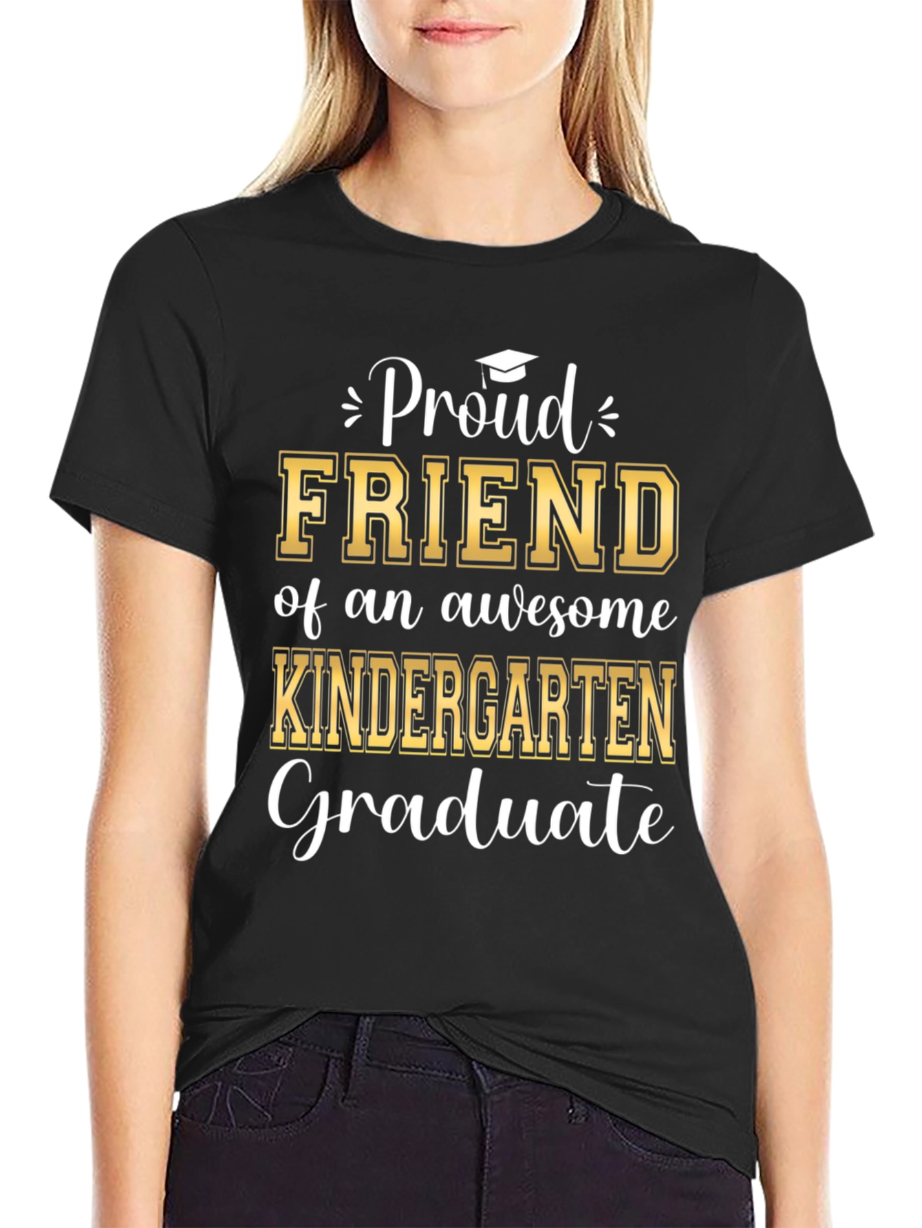 Proud Friend Kindergarten Graduate T-Shirt