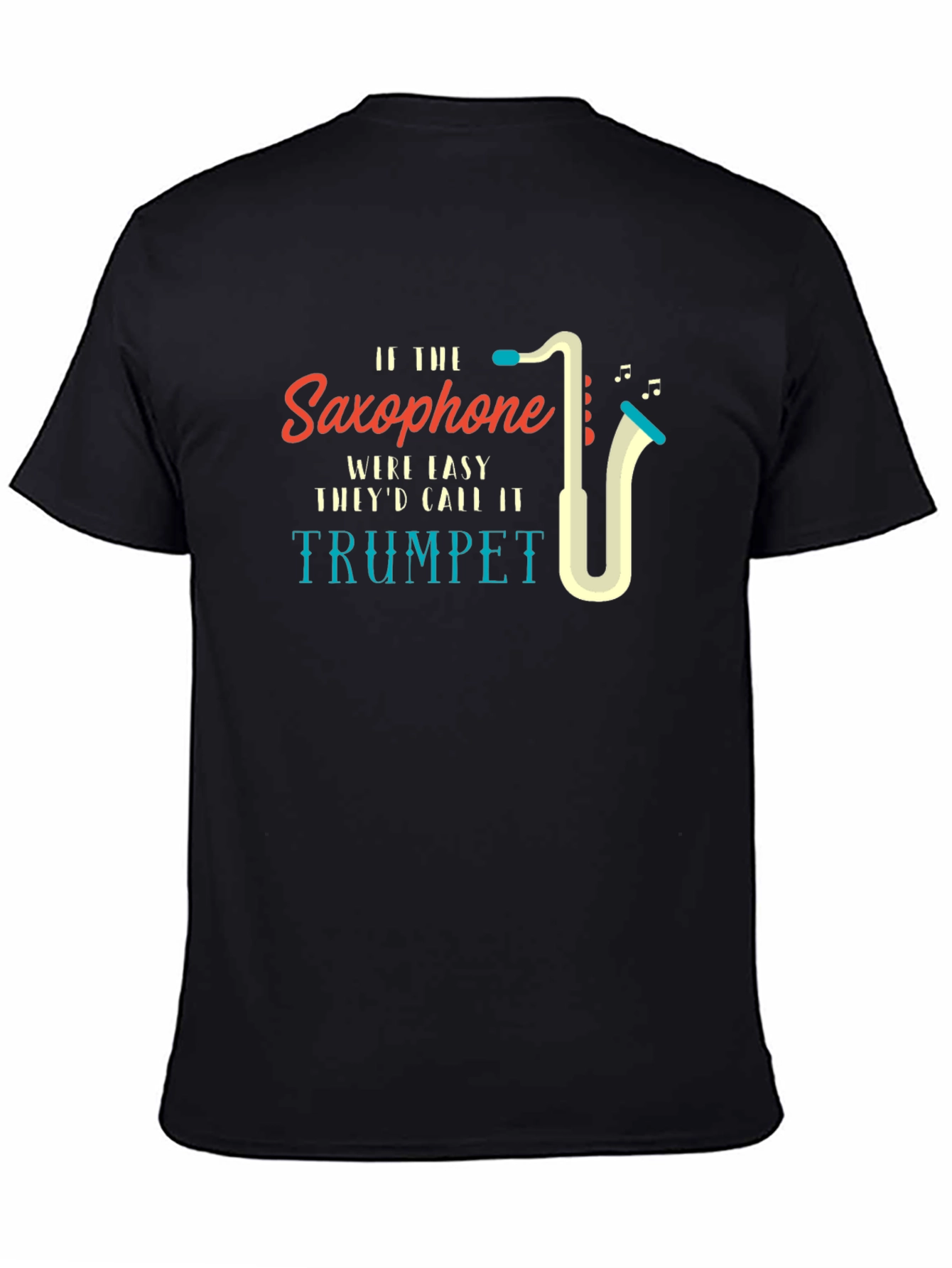 Saxophone vs Trumpet Musician T-Shirt