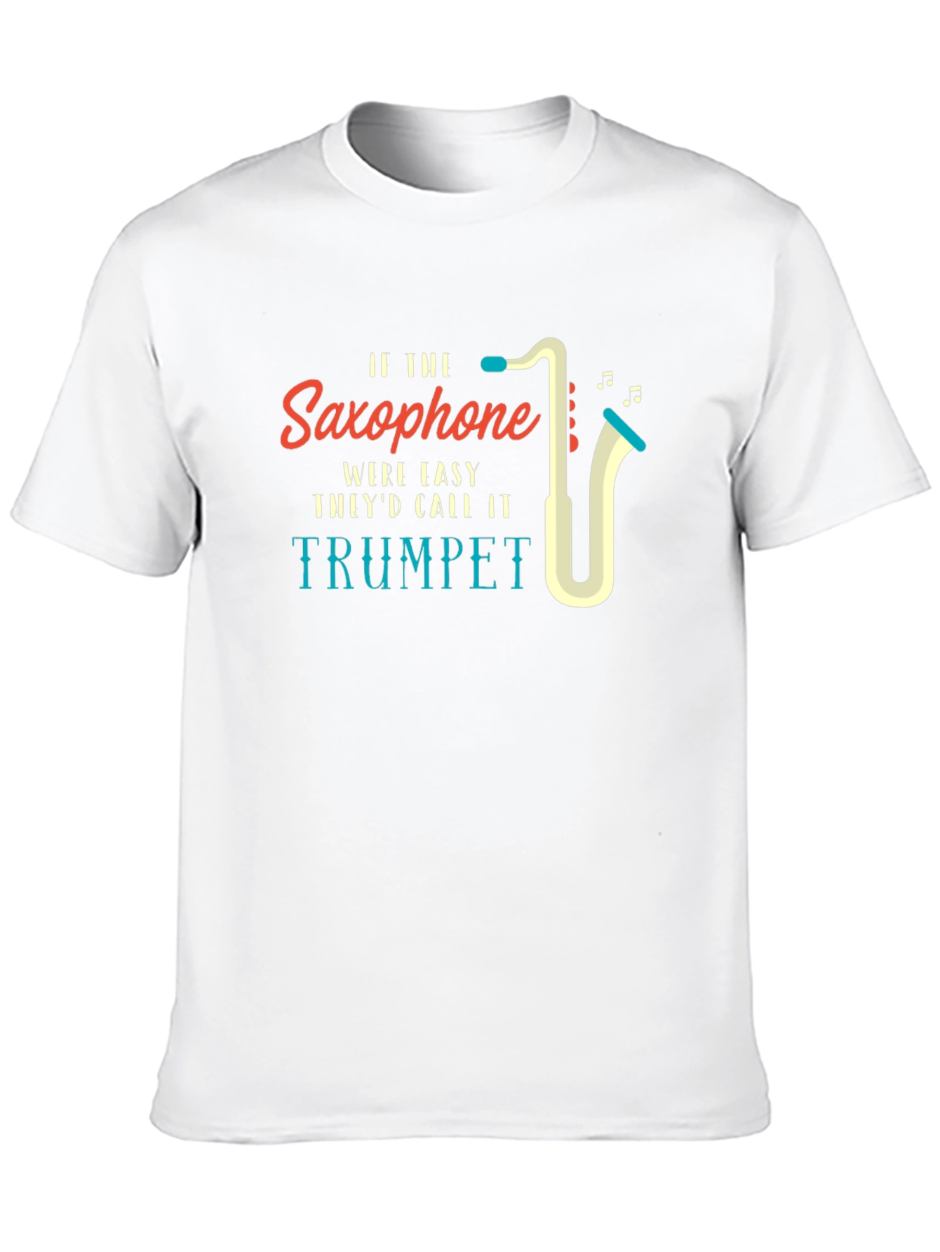 Saxophone vs Trumpet Musician T-Shirt