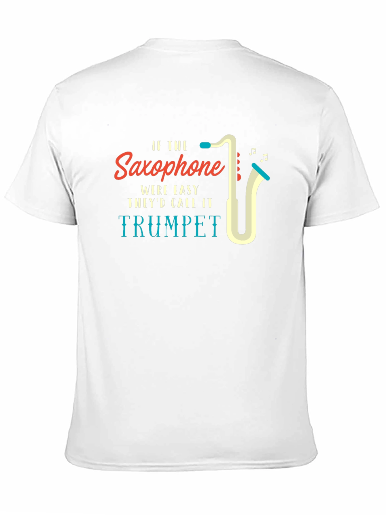 Saxophone vs Trumpet Musician T-Shirt