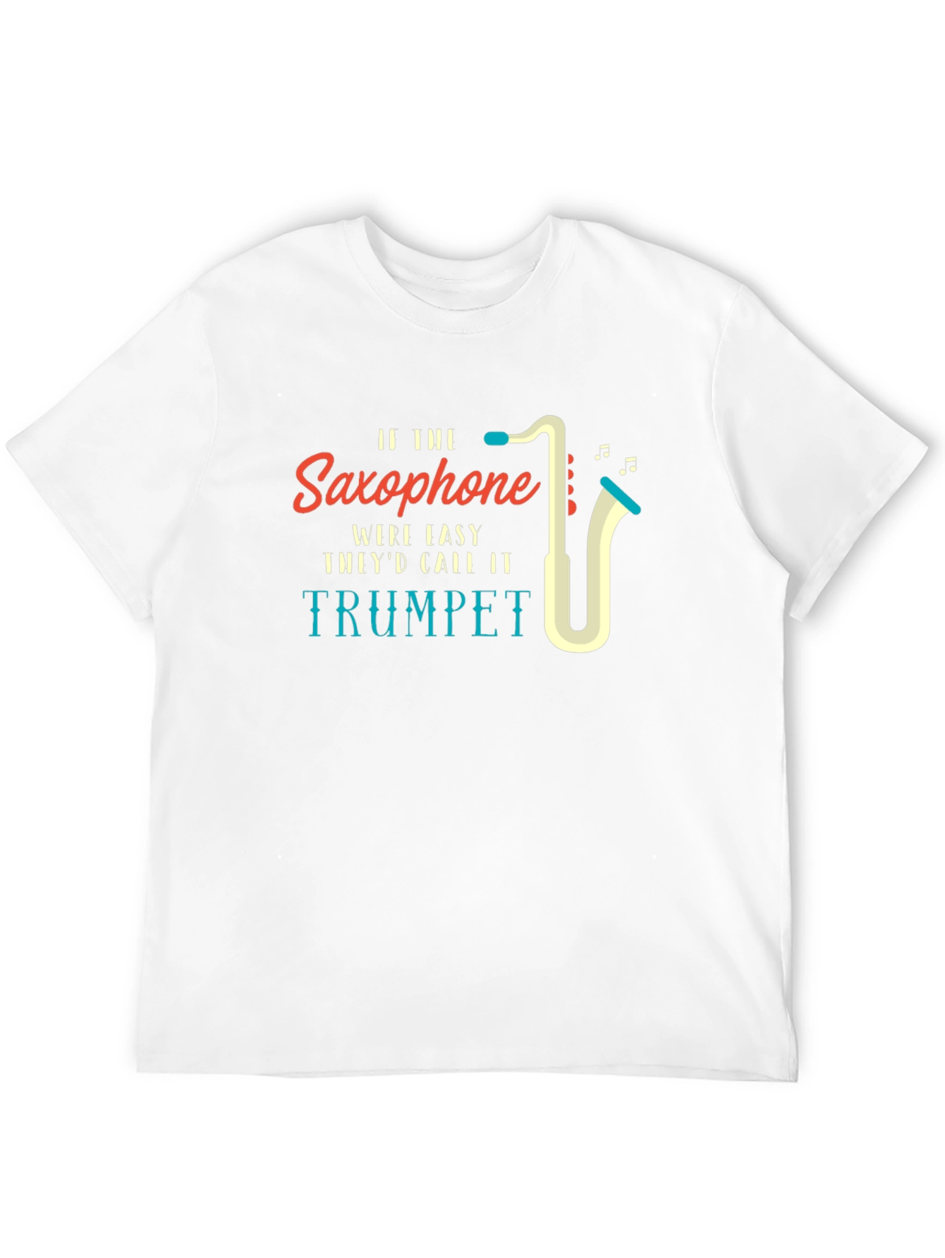Saxophone vs Trumpet Musician T-Shirt