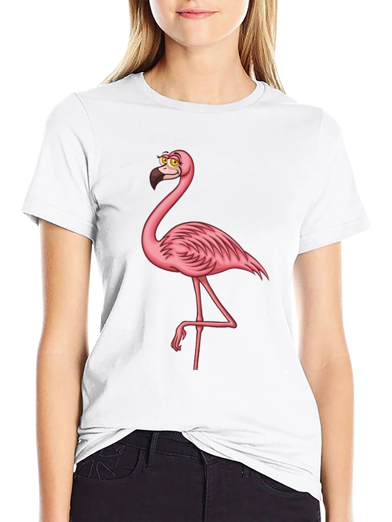 Funny Flamingo Graphic Tee