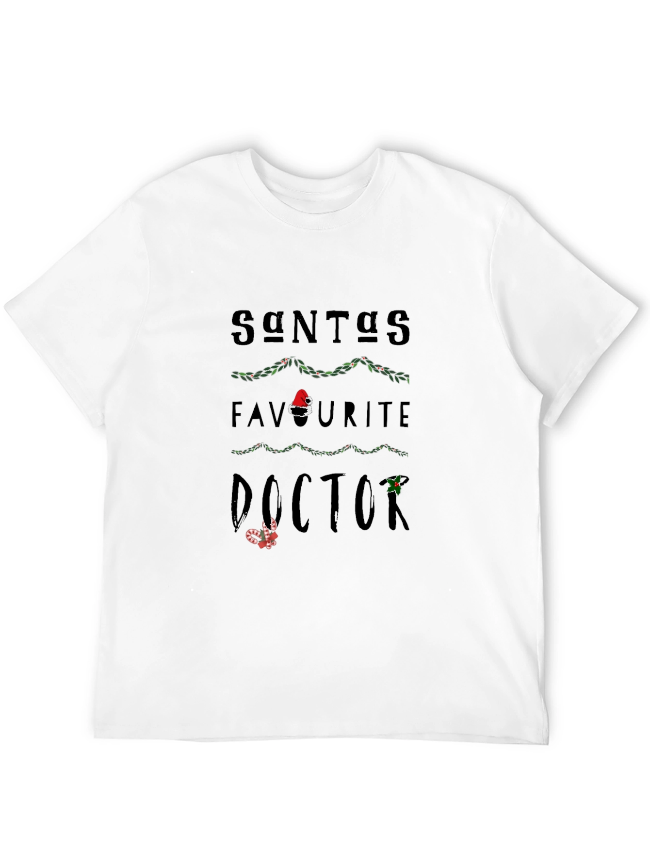 Santas Favorite Doctor Christmas T-Shirt
