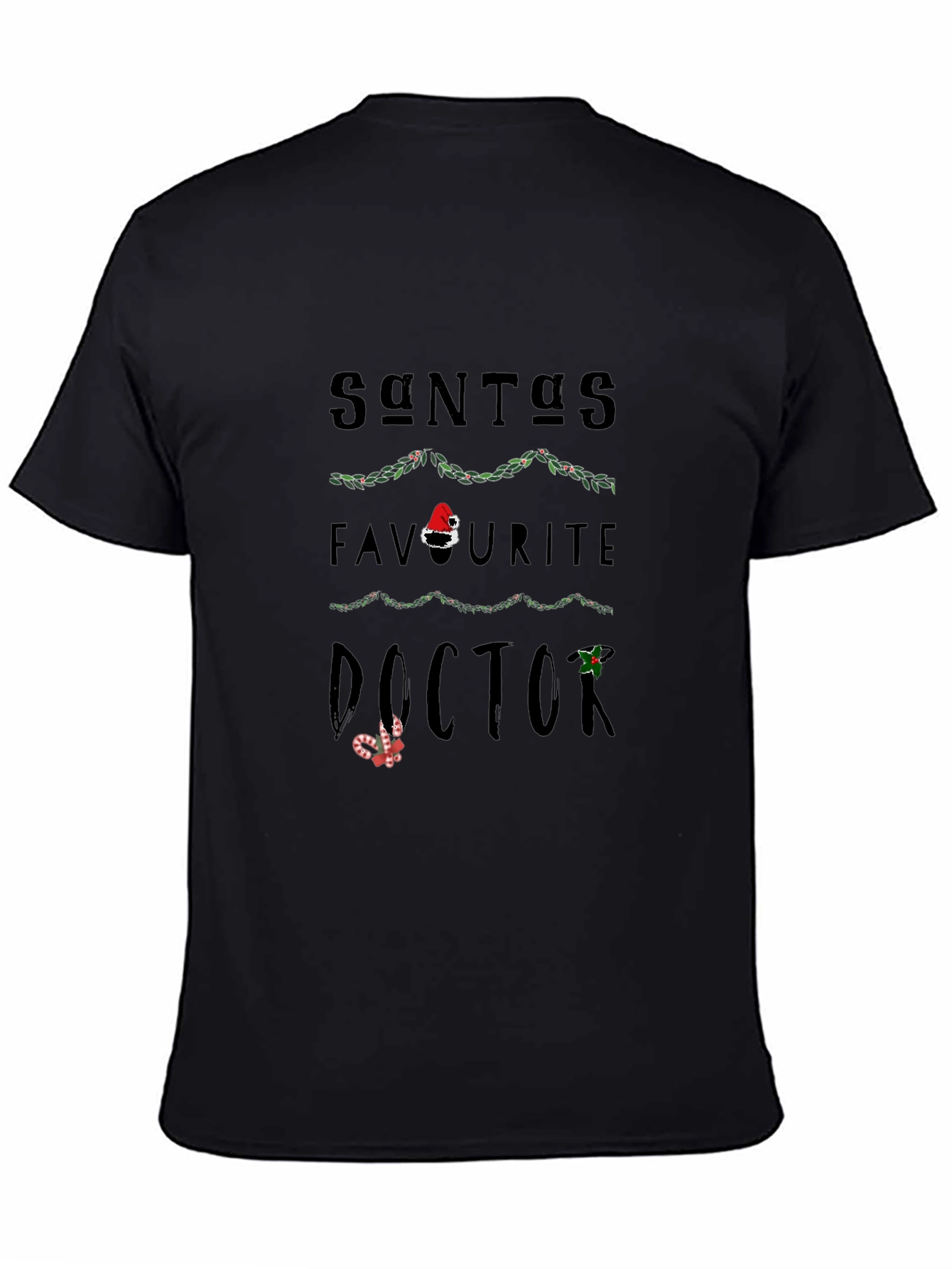 Santas Favorite Doctor Christmas T-Shirt