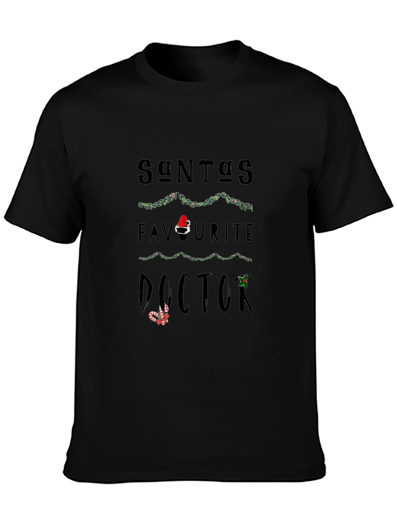 Santas Favorite Doctor Christmas T-Shirt