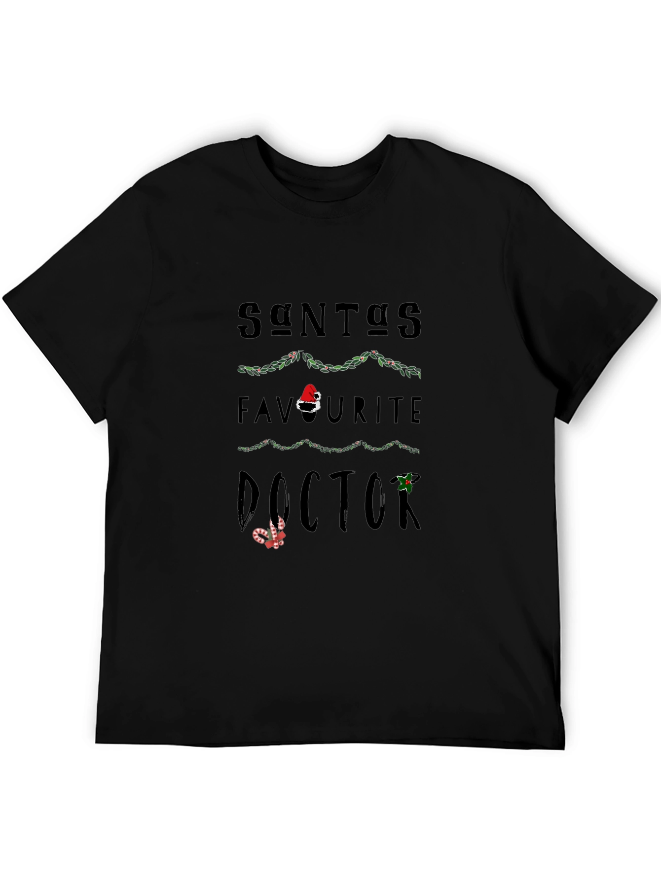 Santas Favorite Doctor Christmas T-Shirt