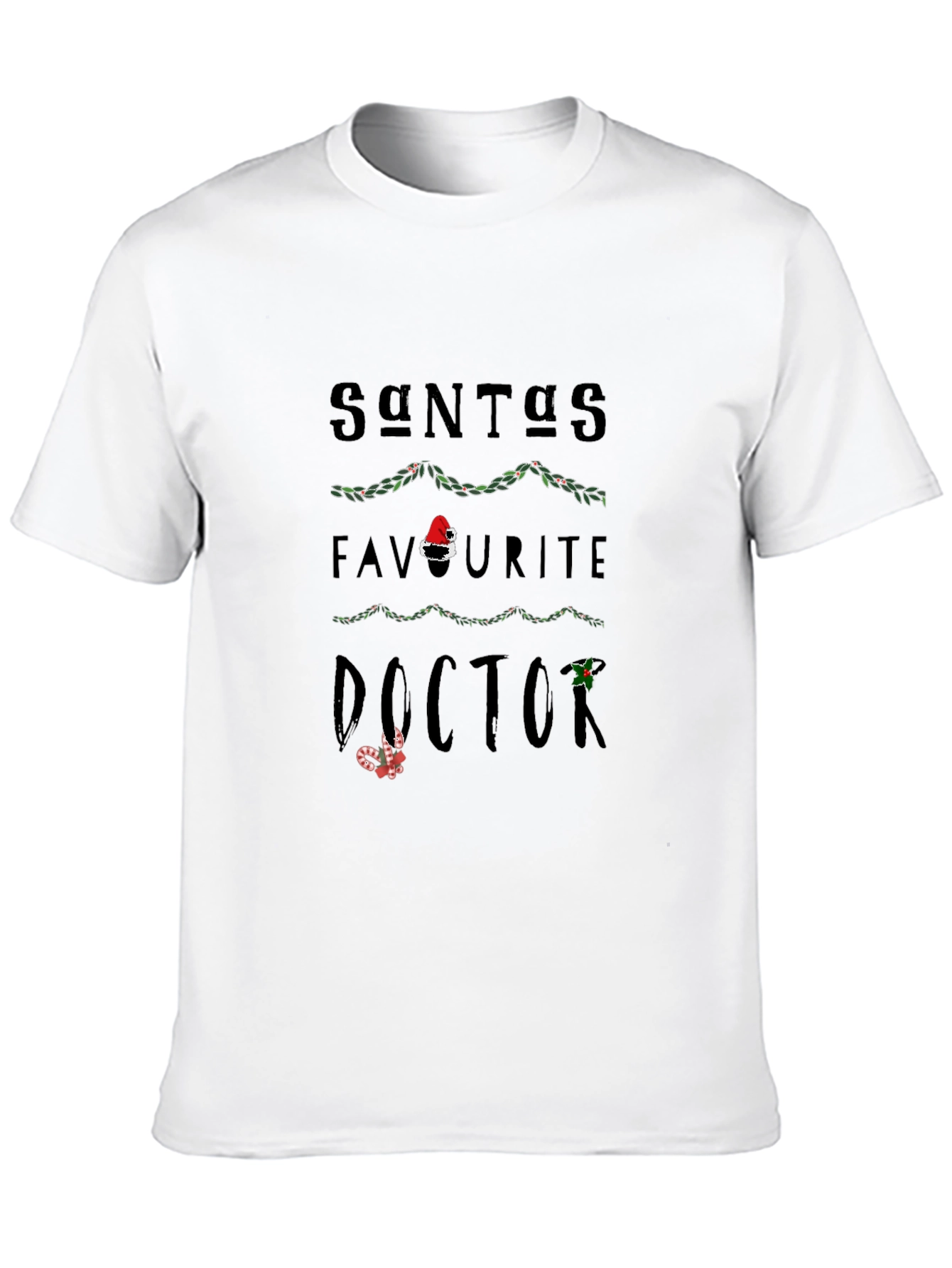 Santas Favorite Doctor Christmas T-Shirt