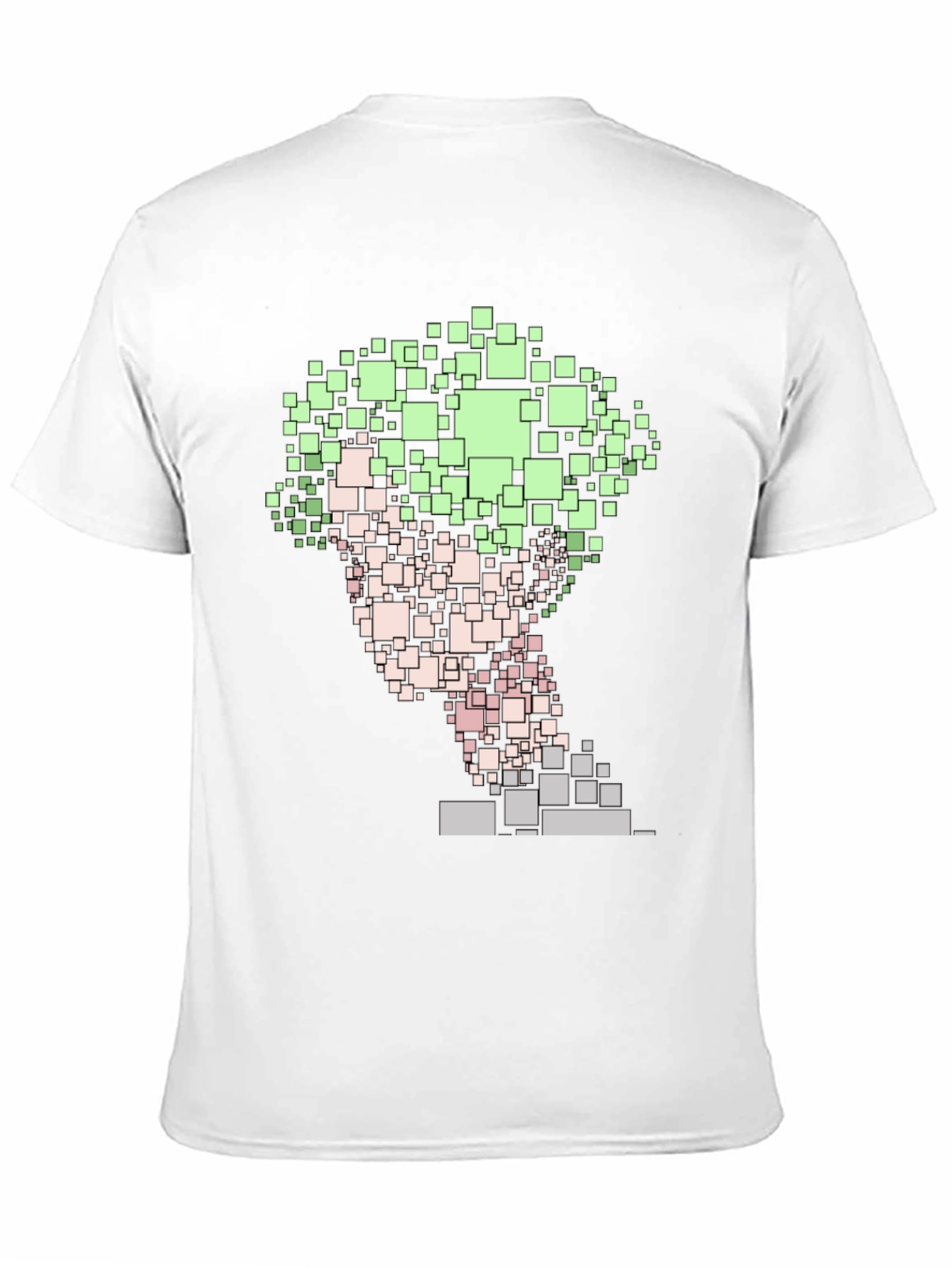 Abstract Pixel Art T-Shirt - Stylish Graphic Tee