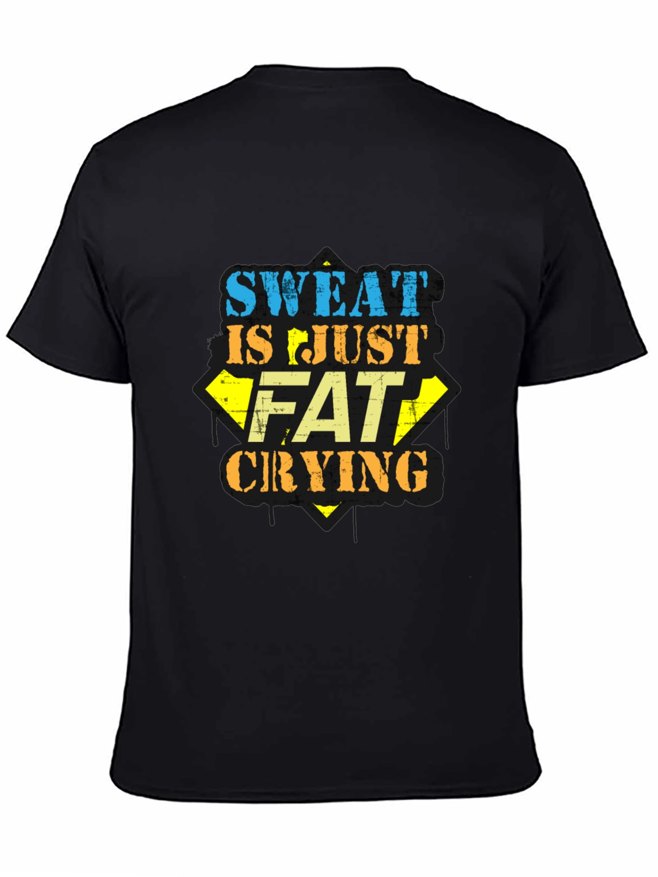 Sweat is Just Fat Crying Graphic Tee