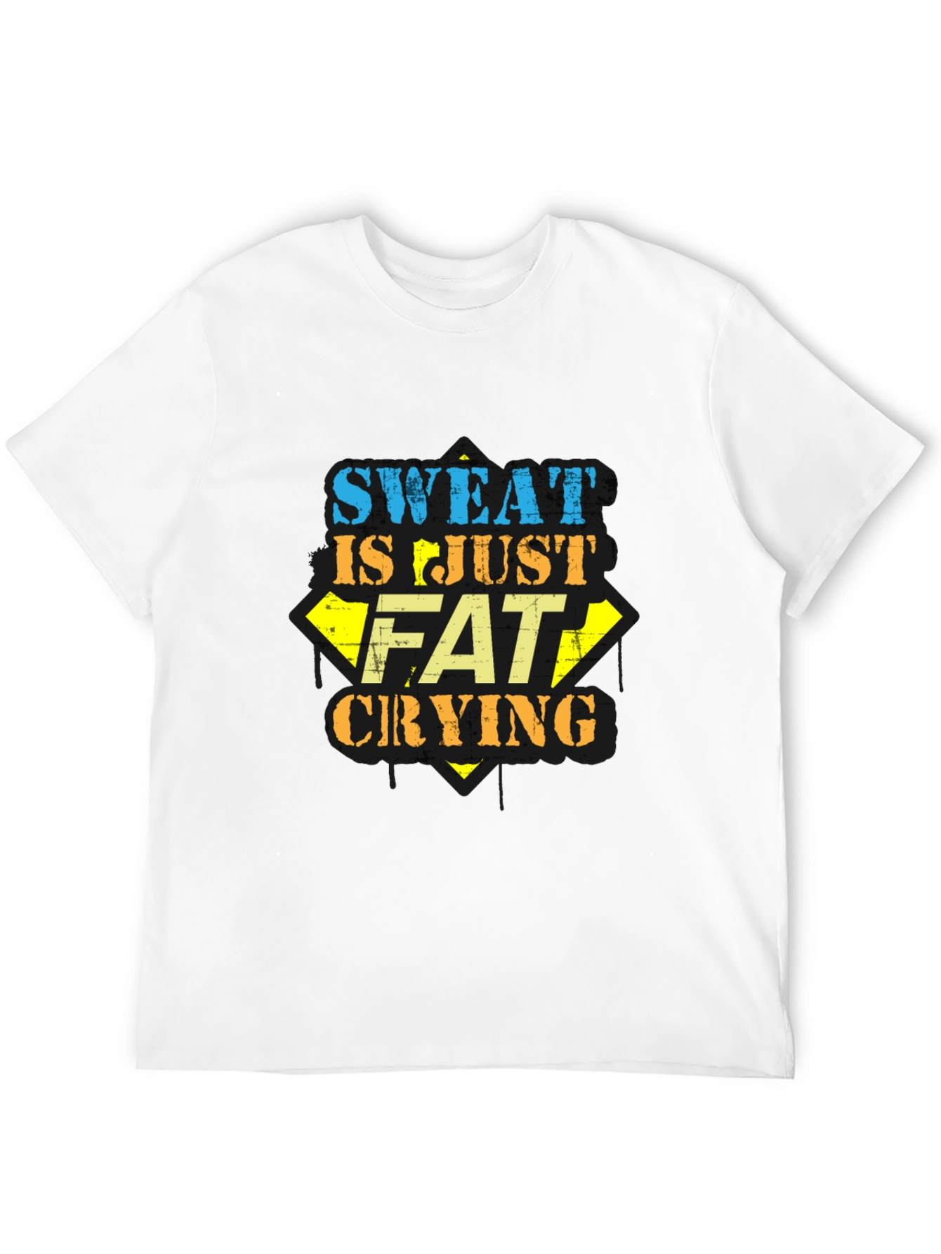 Sweat is Just Fat Crying Graphic Tee