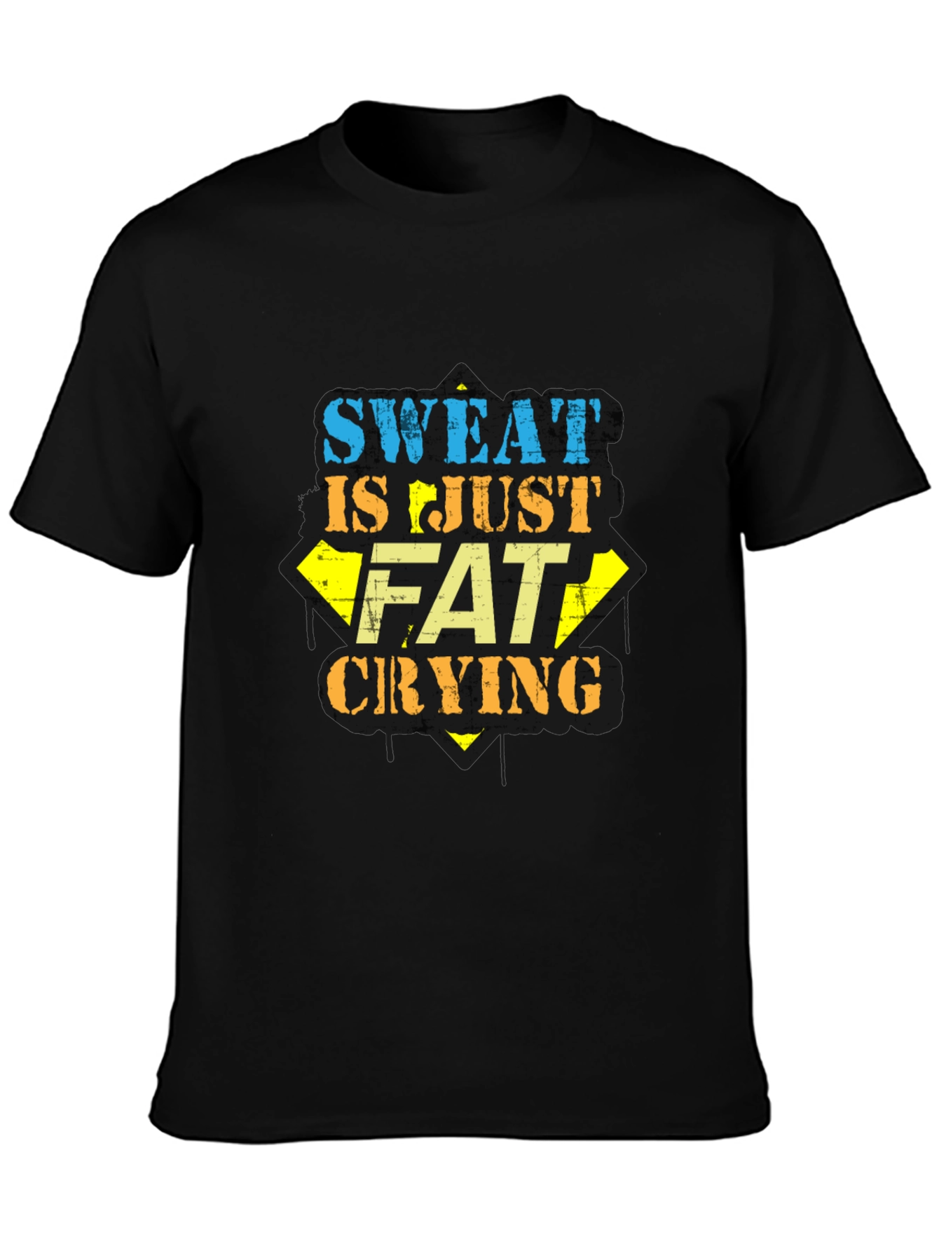 Sweat is Just Fat Crying Graphic Tee