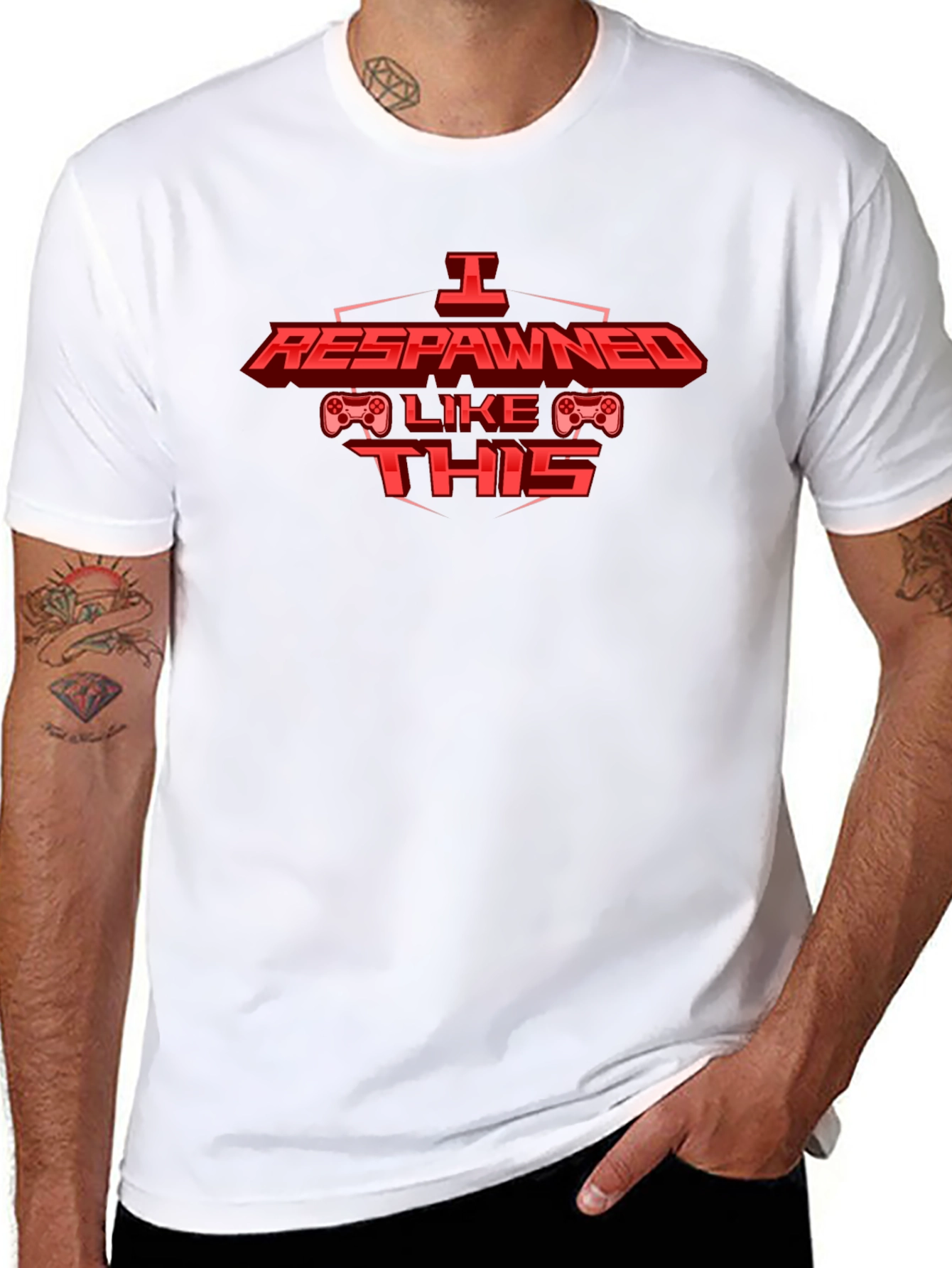 I Respawned Like This - Gamer T-Shirt