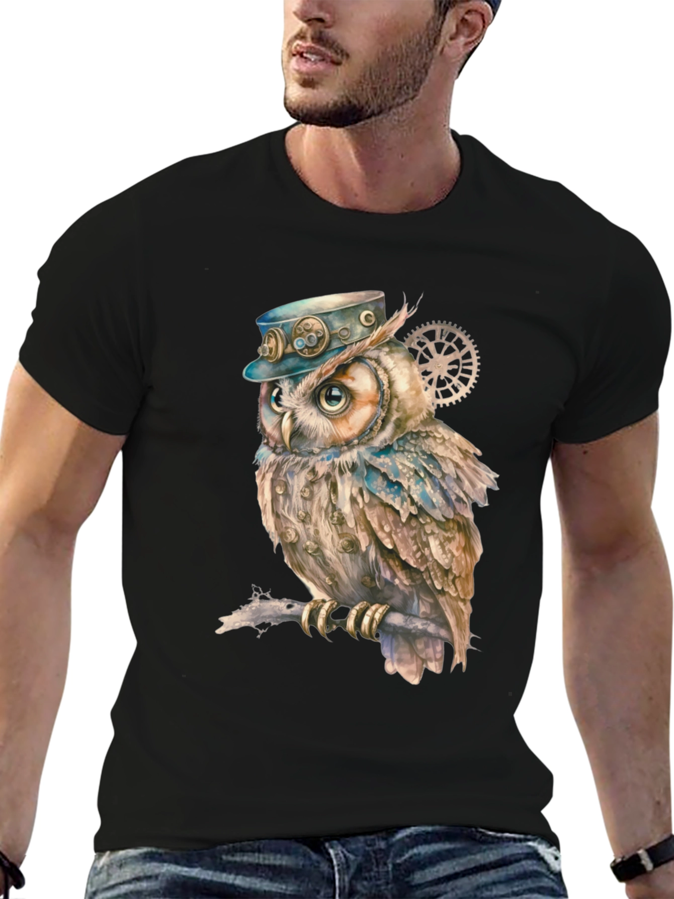 Steampunk Owl T-Shirt