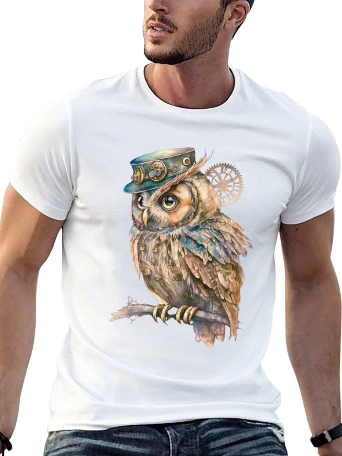 Steampunk Owl T-Shirt