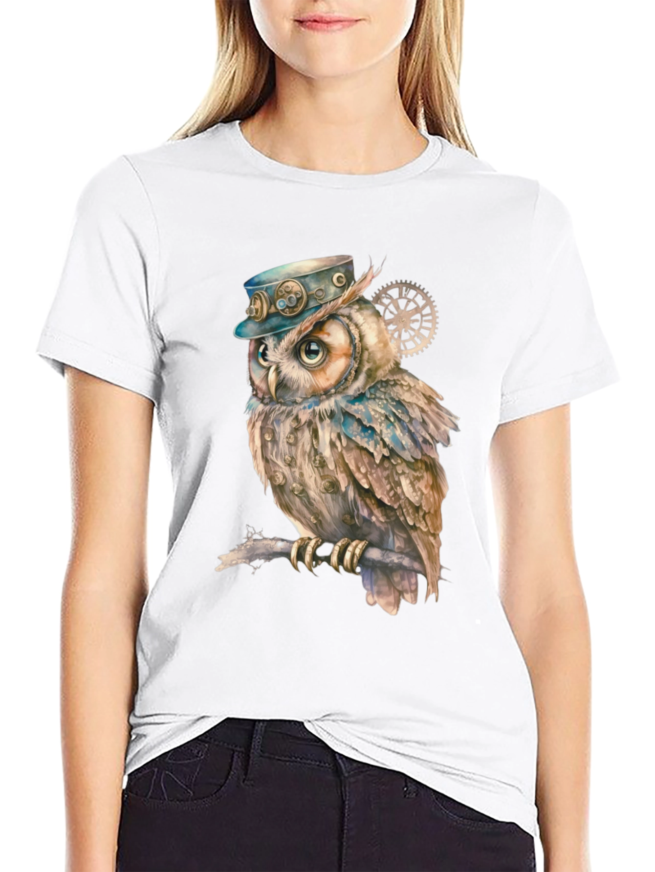 Steampunk Owl T-Shirt
