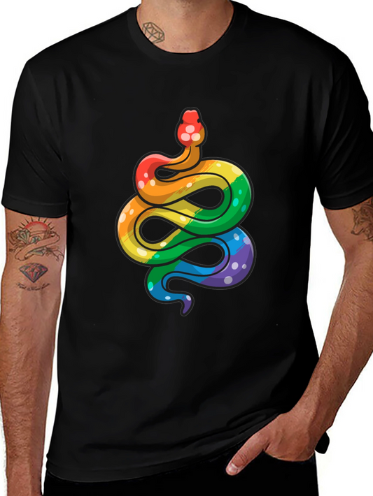 Rainbow Snake Graphic Tee