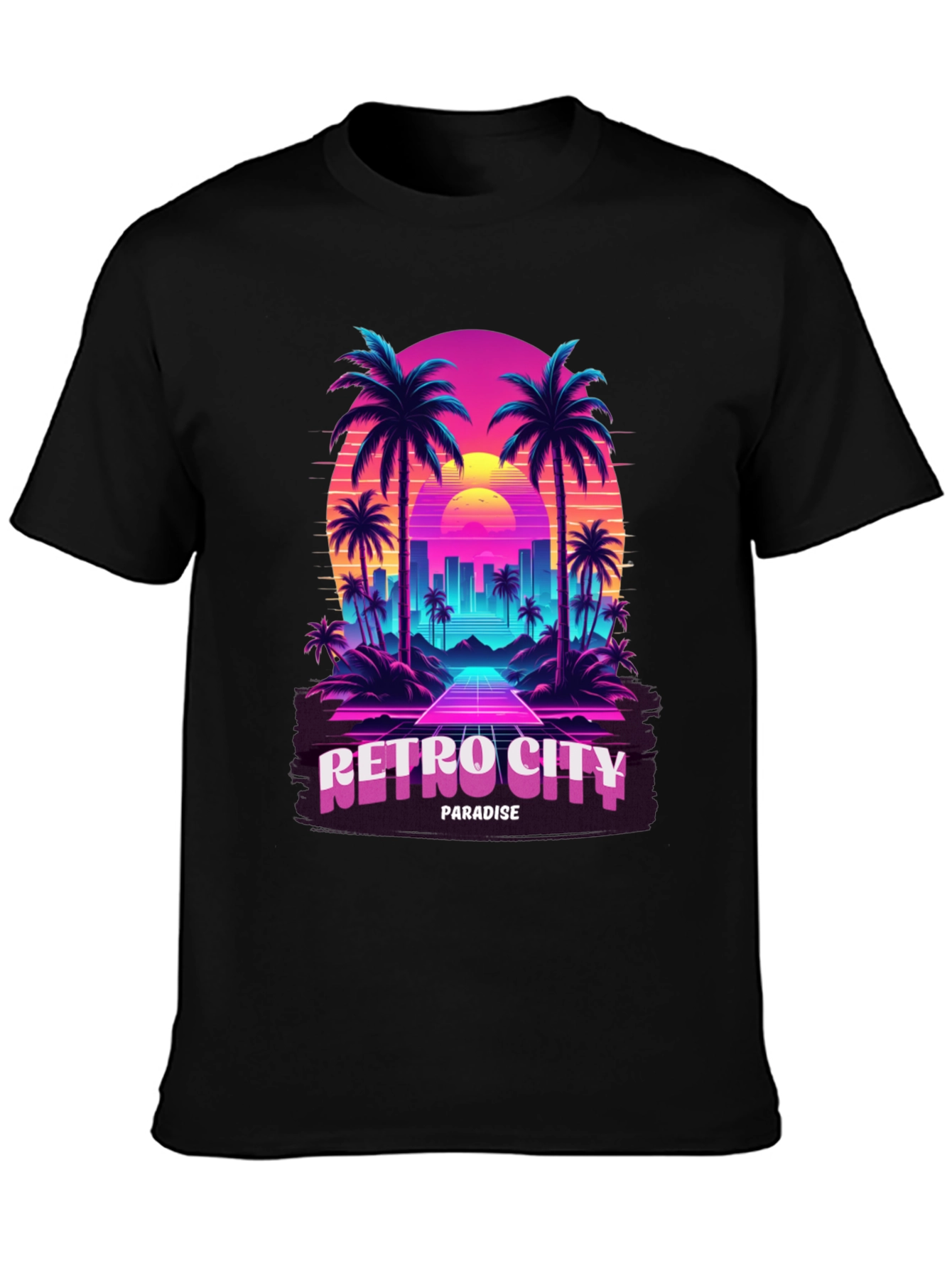 Retro City Paradise T-Shirt