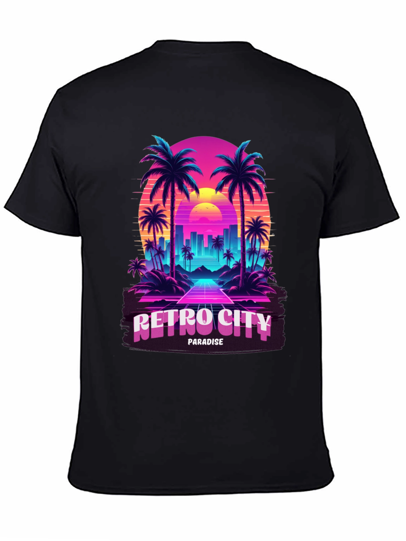 Retro City Paradise T-Shirt
