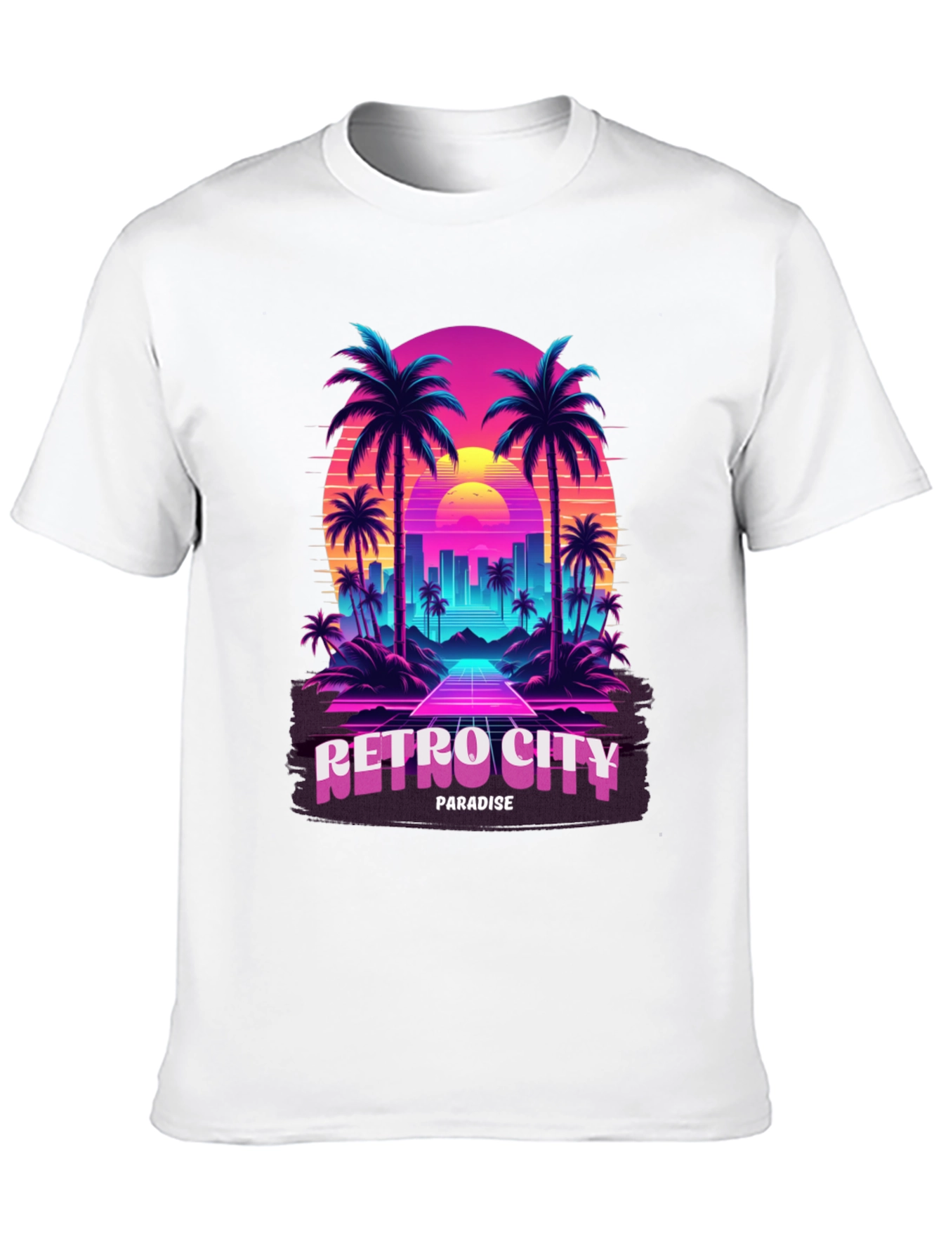 Retro City Paradise T-Shirt